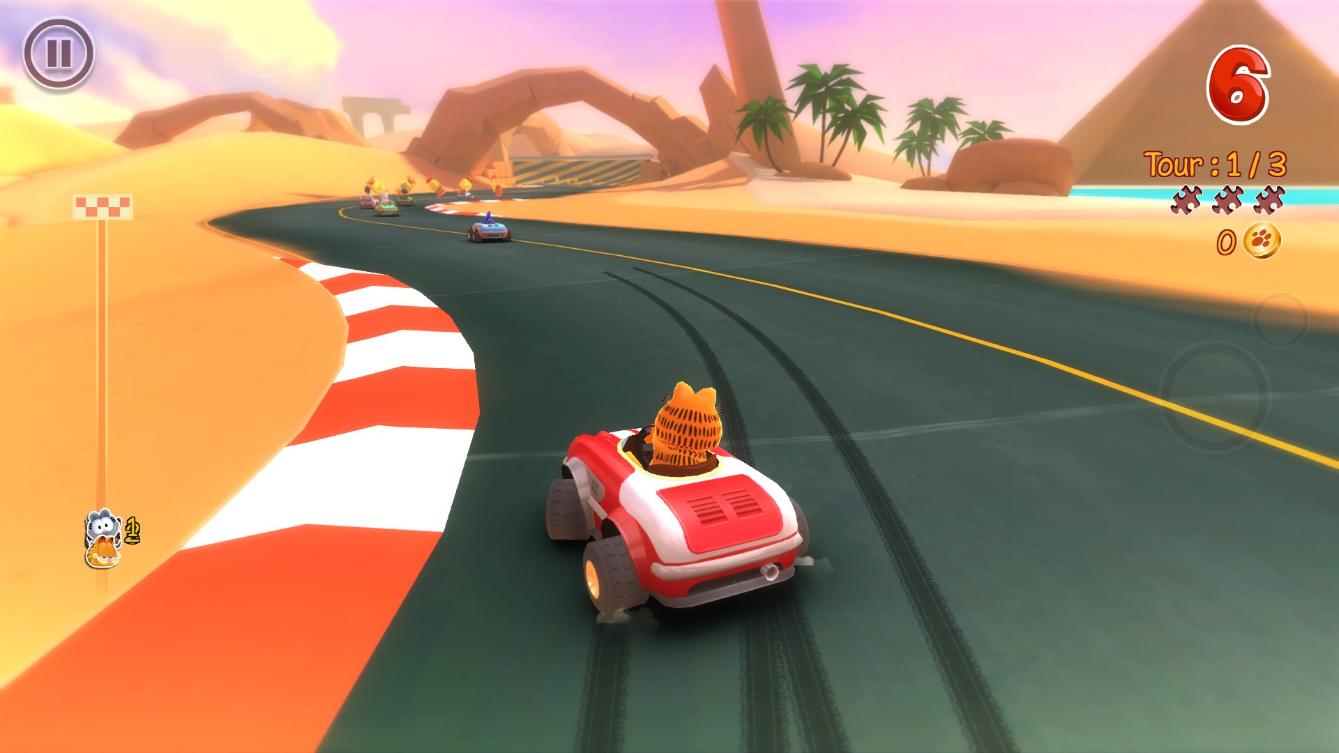 Garfield Kart screenshot 4