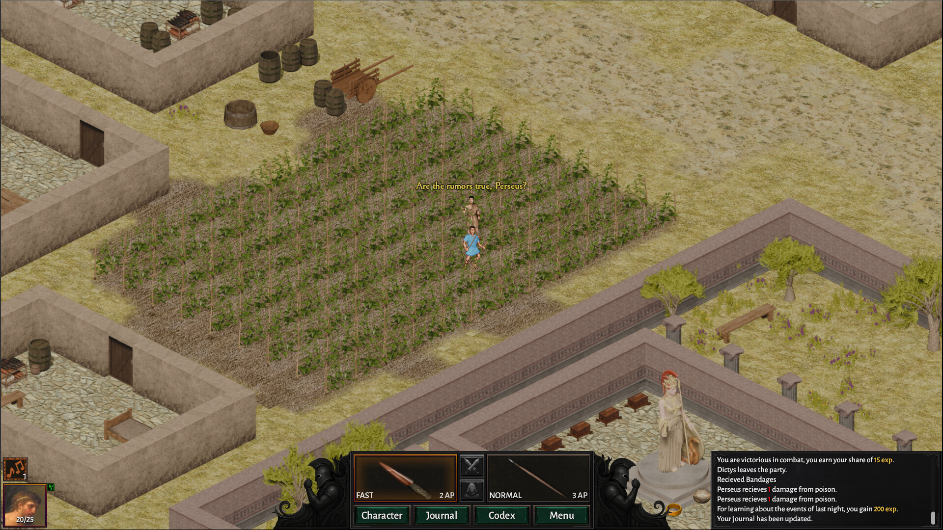 Aletheia: Prophecy of Perseus screenshot 1