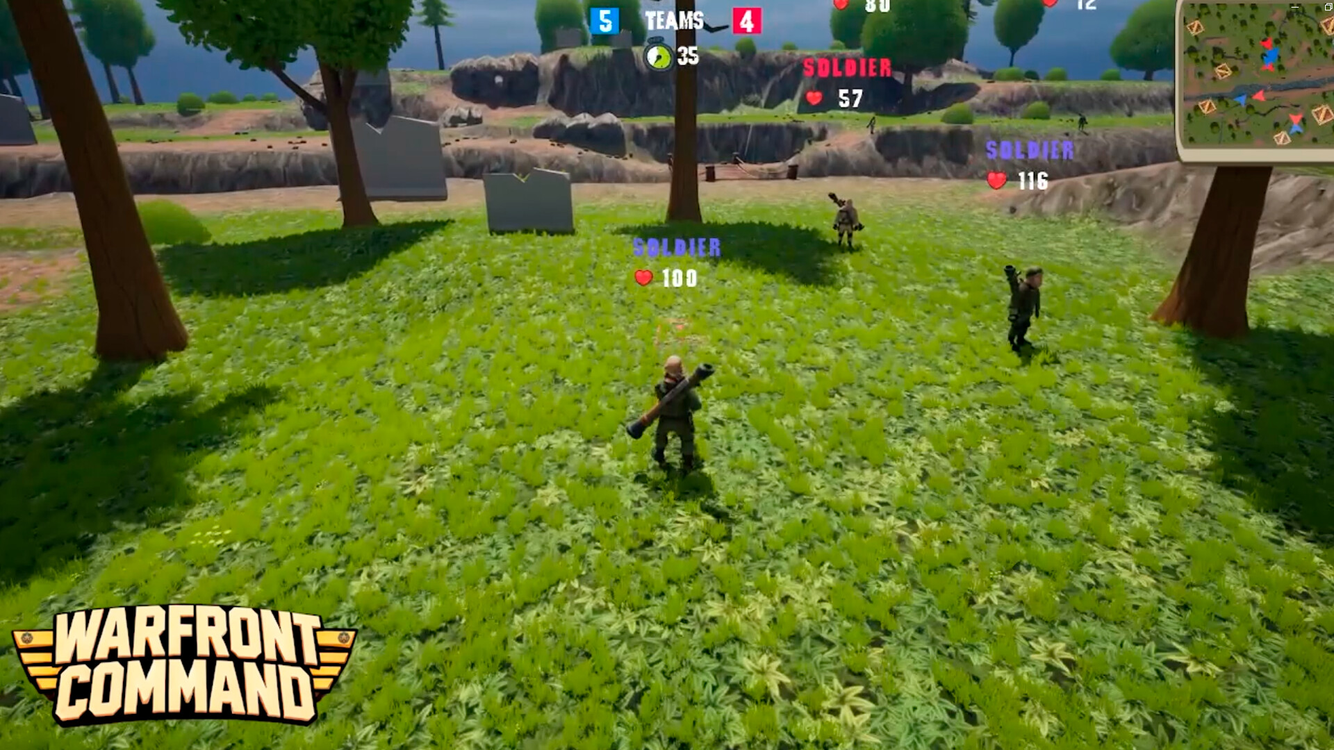 Warfront Command screenshot 1
