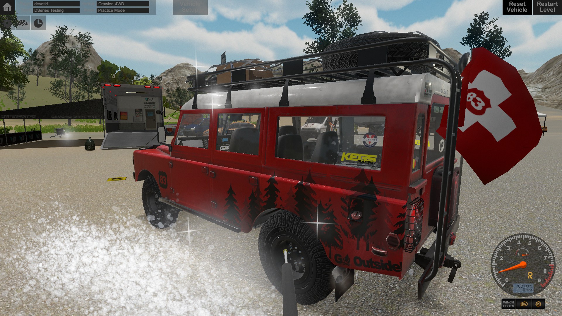 D Series OFF ROAD Driving Simulation screenshot 3