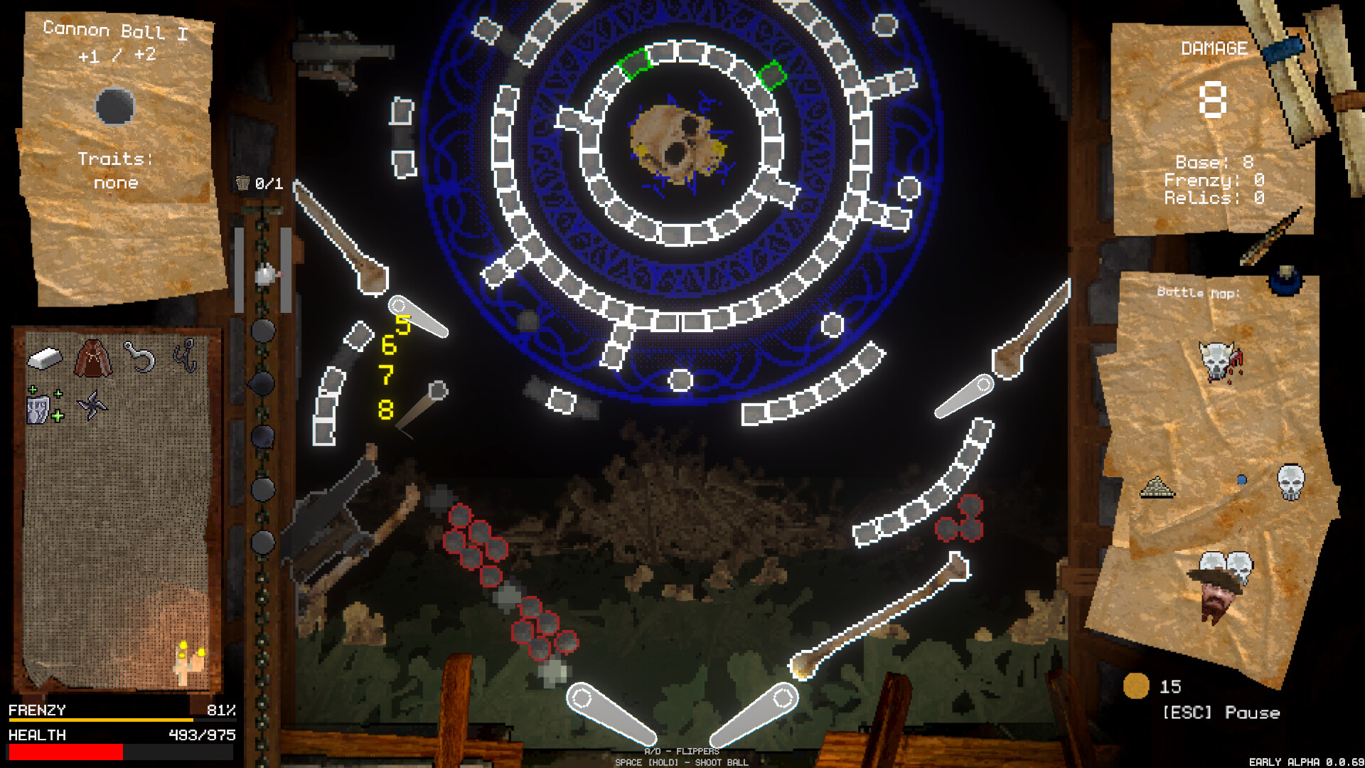 DWARRF: A Pinball Roguelike screenshot 8