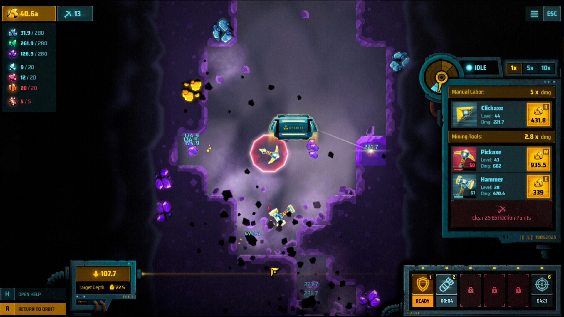 Orebits screenshot 1