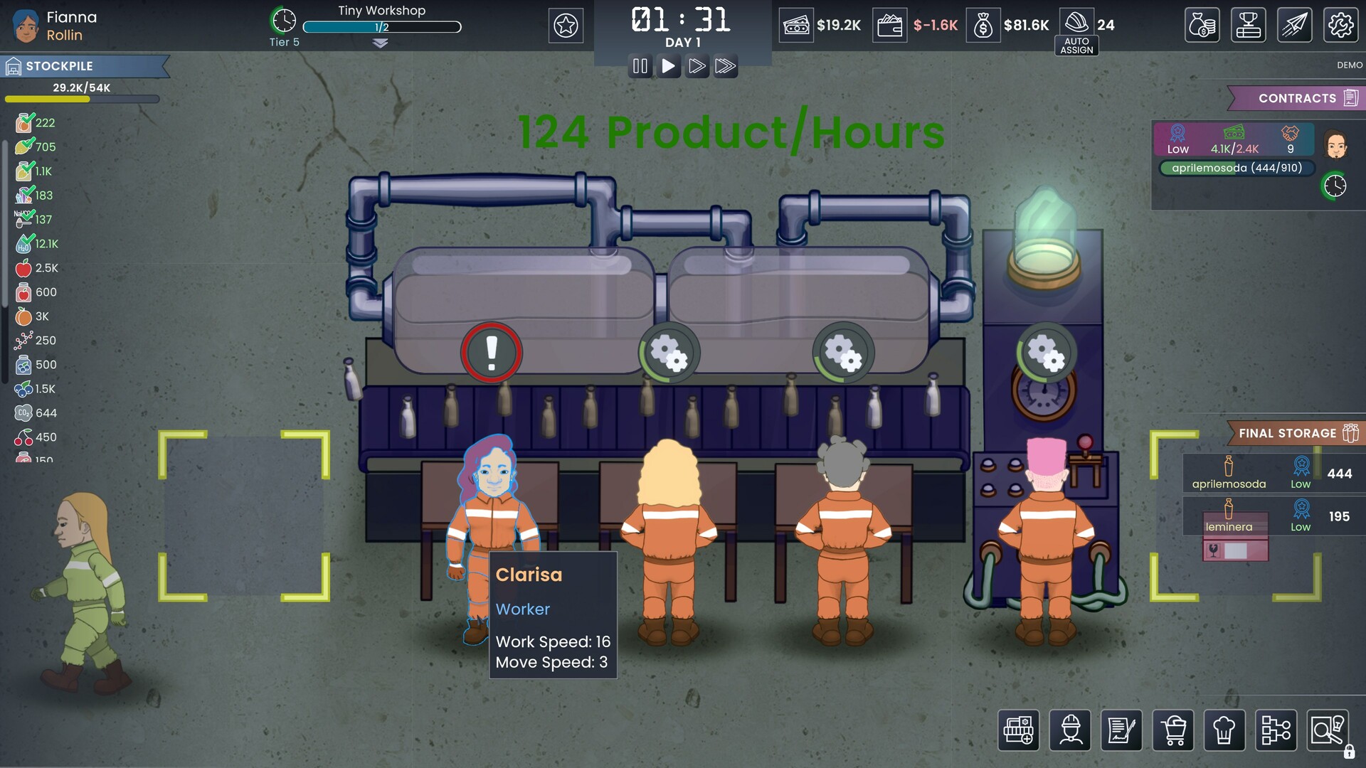 Fizz Flow: Factory Management screenshot 6