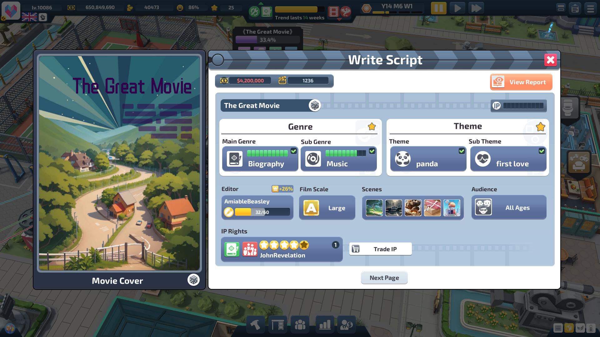 Super Movie Tycoon screenshot 5