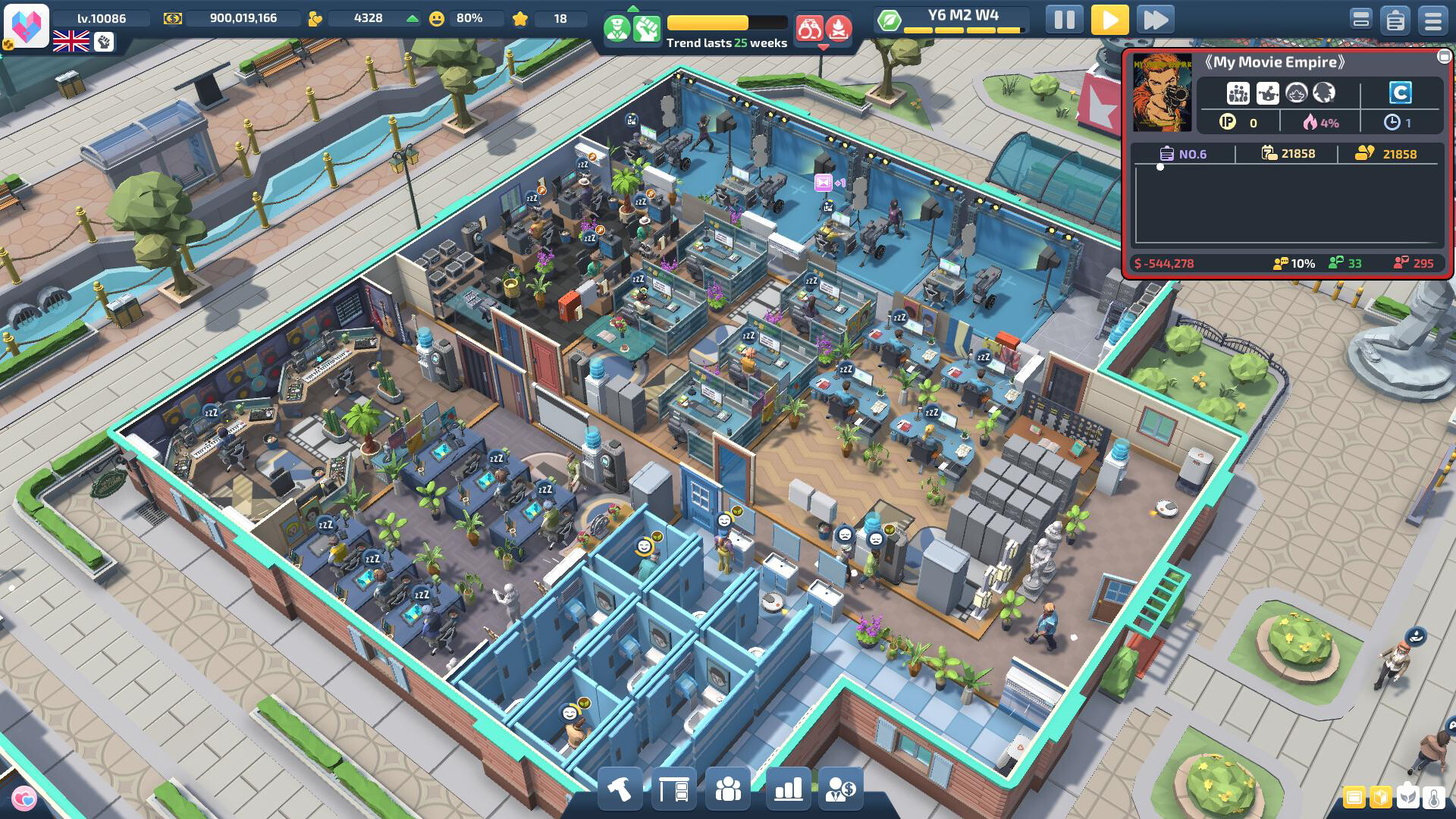 Super Movie Tycoon screenshot 2