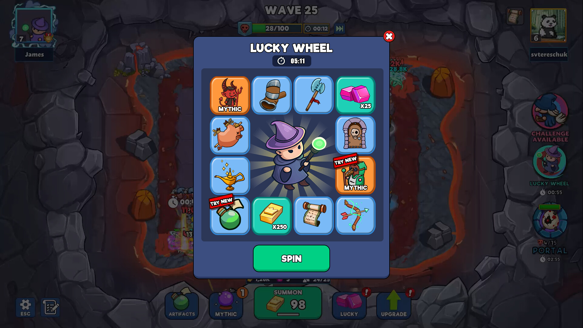 ChanceLot TD: Merge Wars screenshot 5