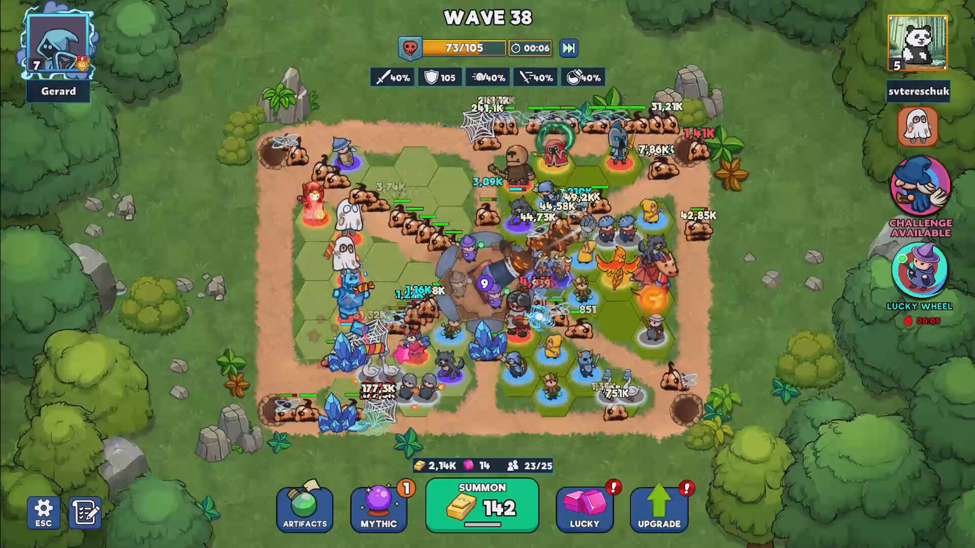 ChanceLot TD: Merge Wars screenshot 2