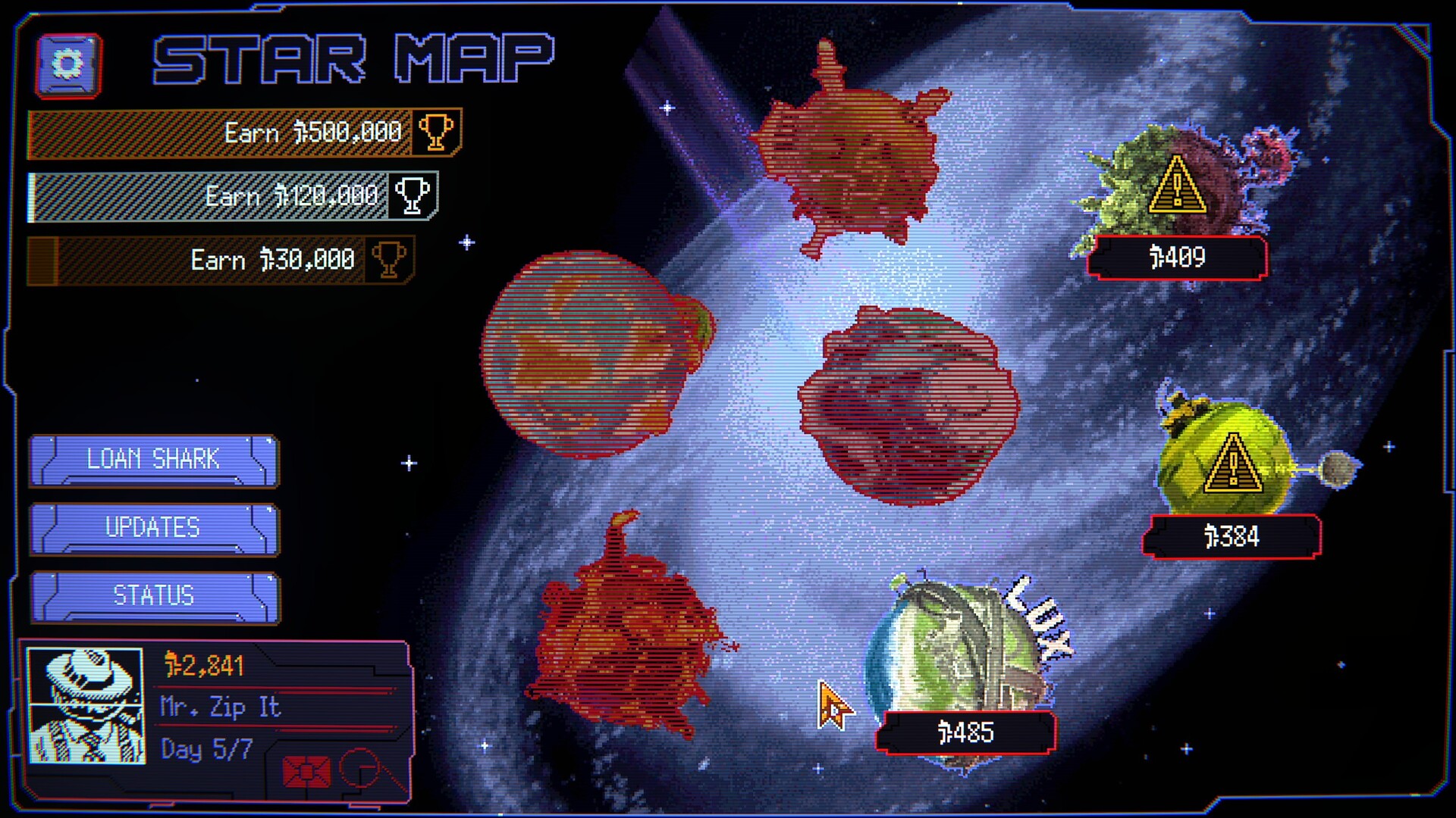 Space Warlord Baby Trading Simulator screenshot 2