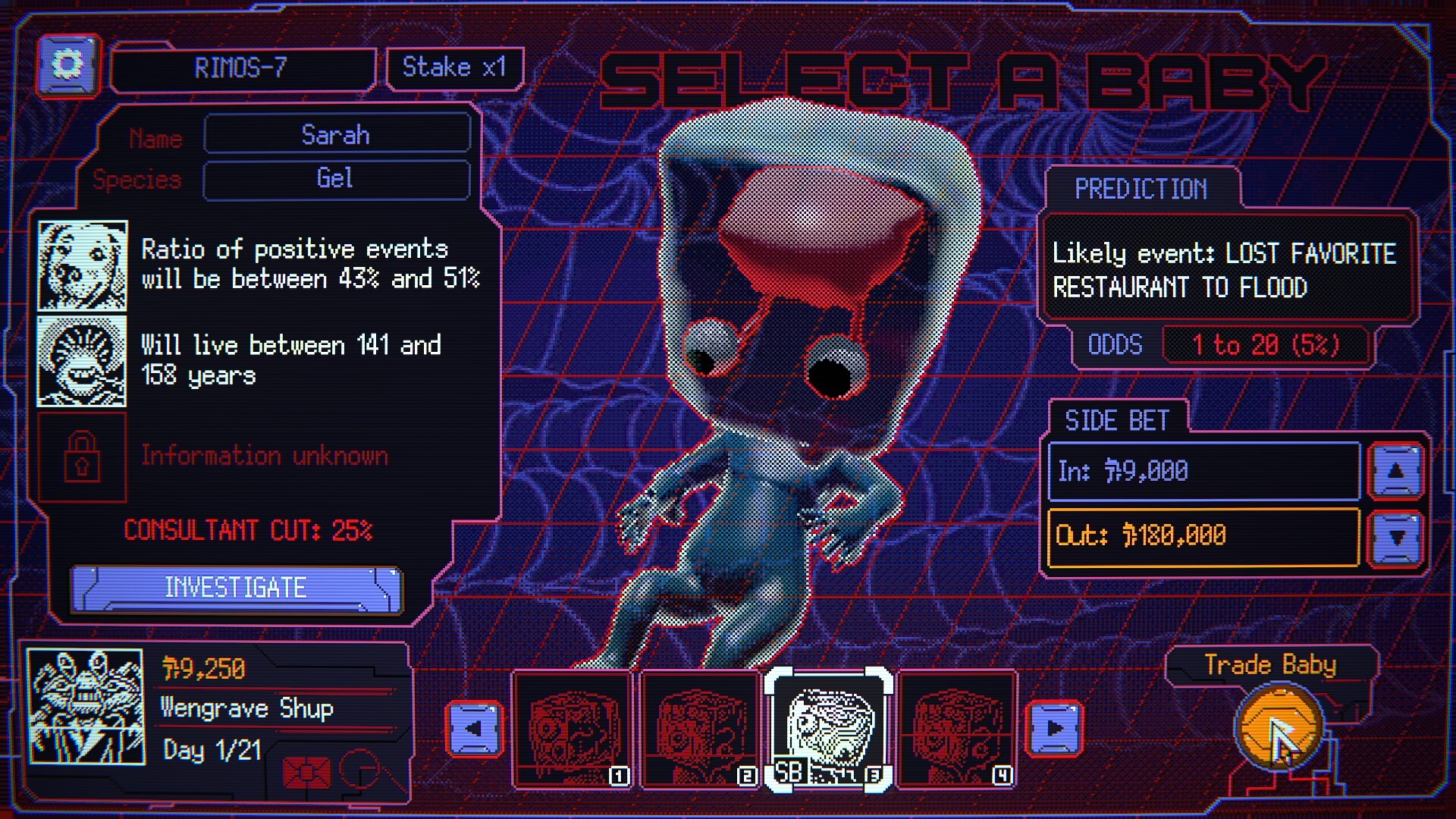 Space Warlord Baby Trading Simulator screenshot 1