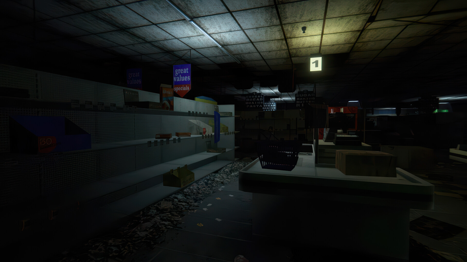 Backrooms: Exit from Supermarket screenshot 2