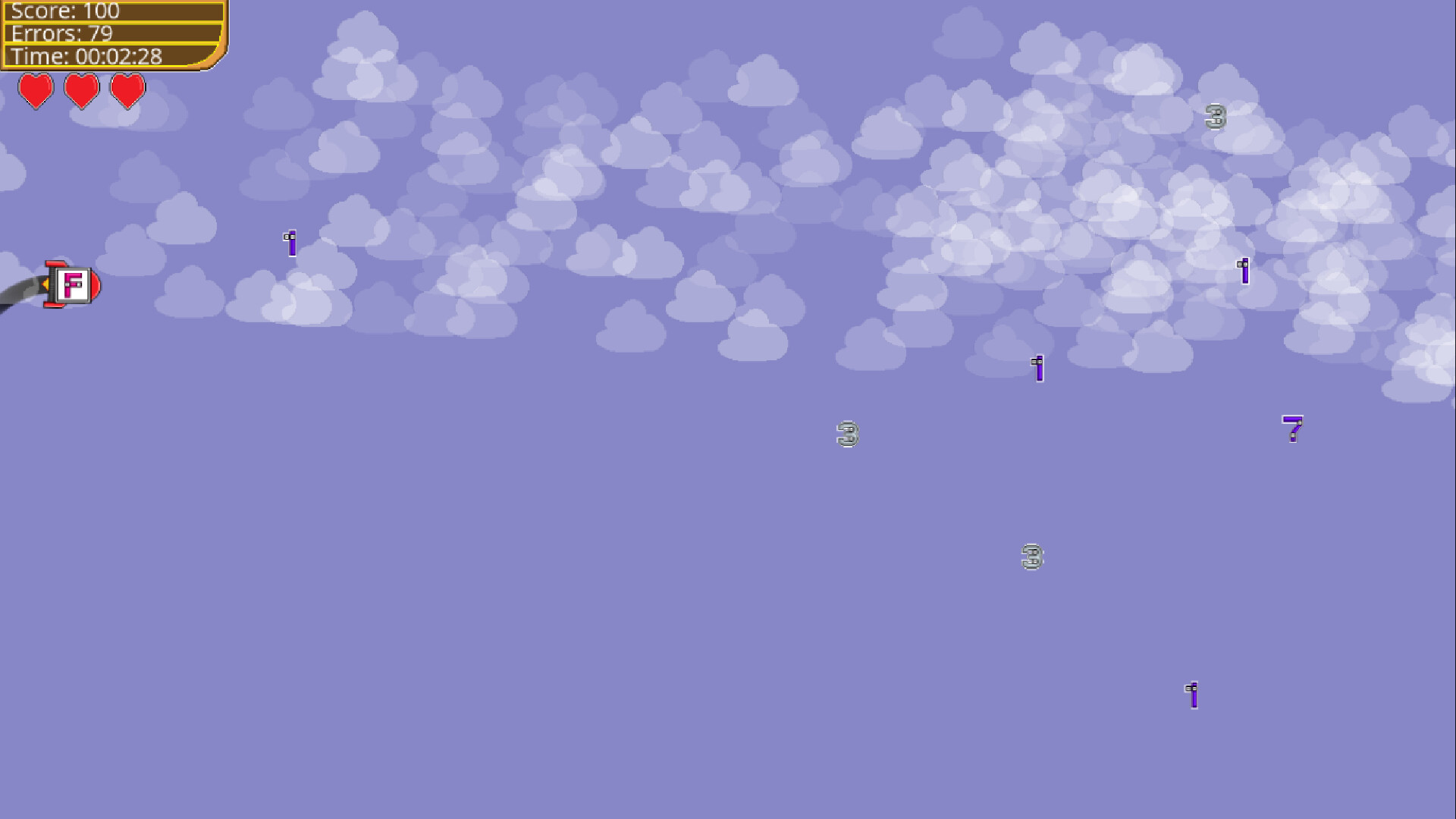 Destroy All Letters - Space Adventure screenshot 1