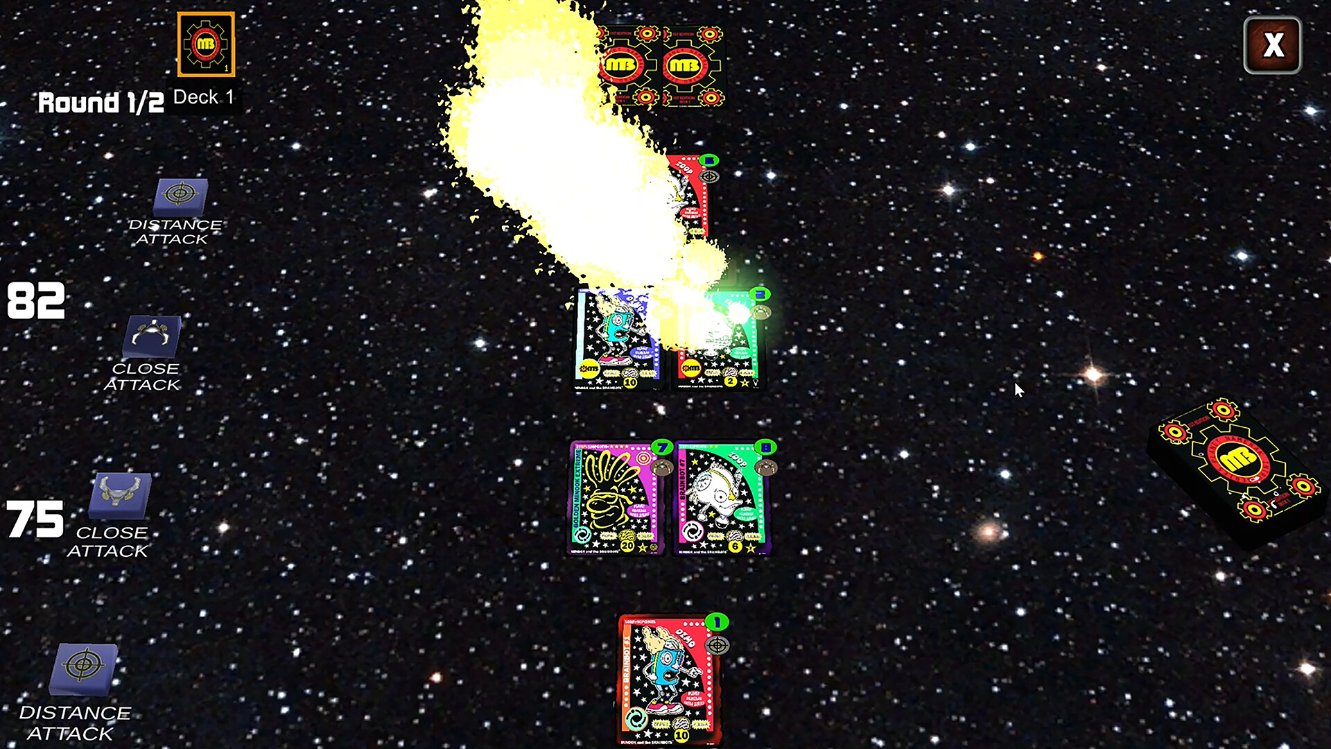 Minook and the Brainbots: Collector Card Battle screenshot 3