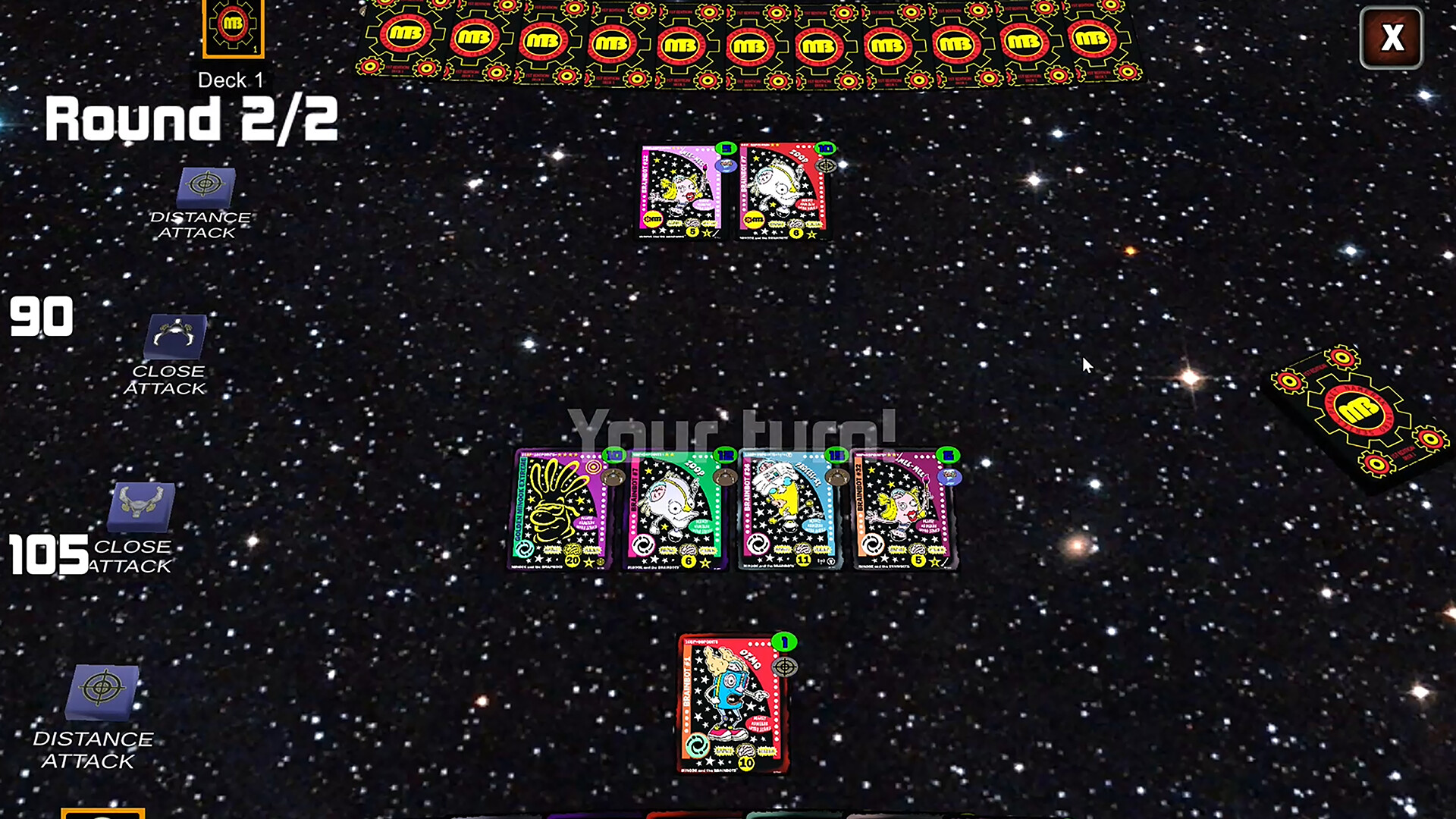 Minook and the Brainbots: Collector Card Battle screenshot 4