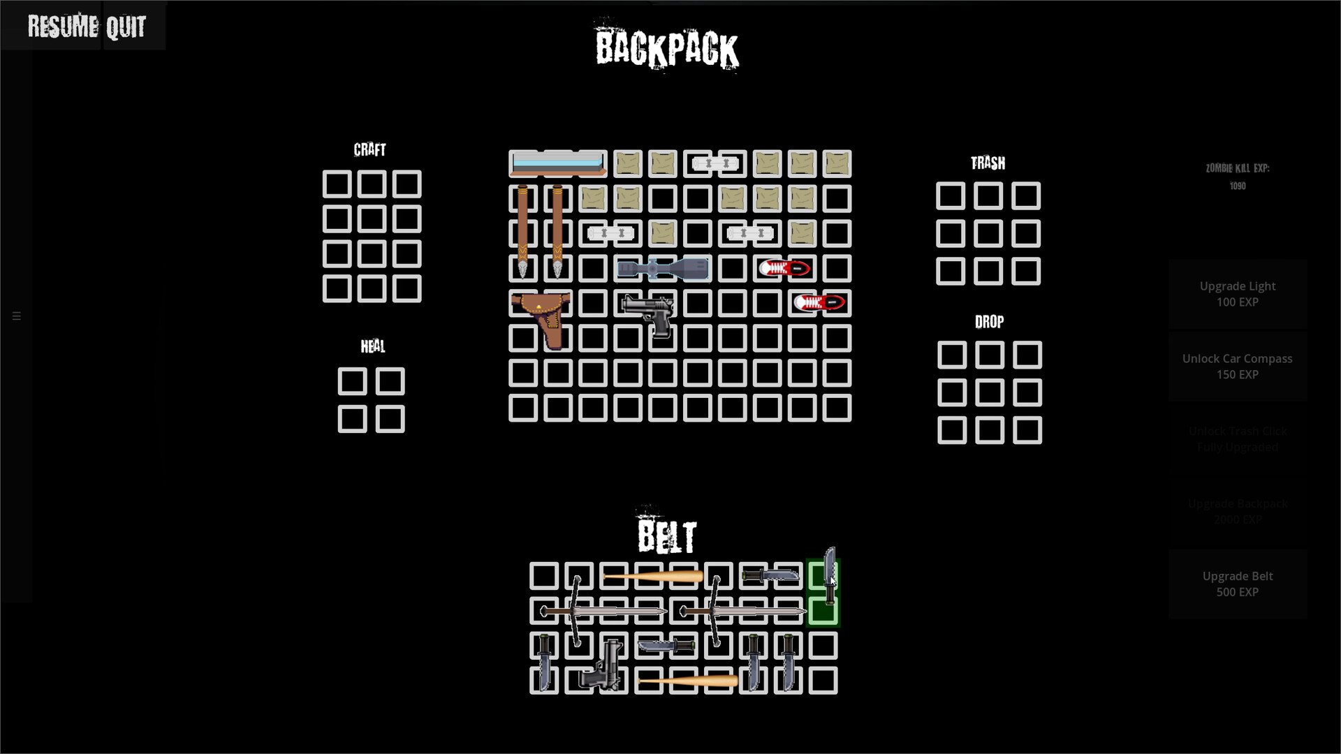 Zombie Survivors: Inventory Apocalypse screenshot 2