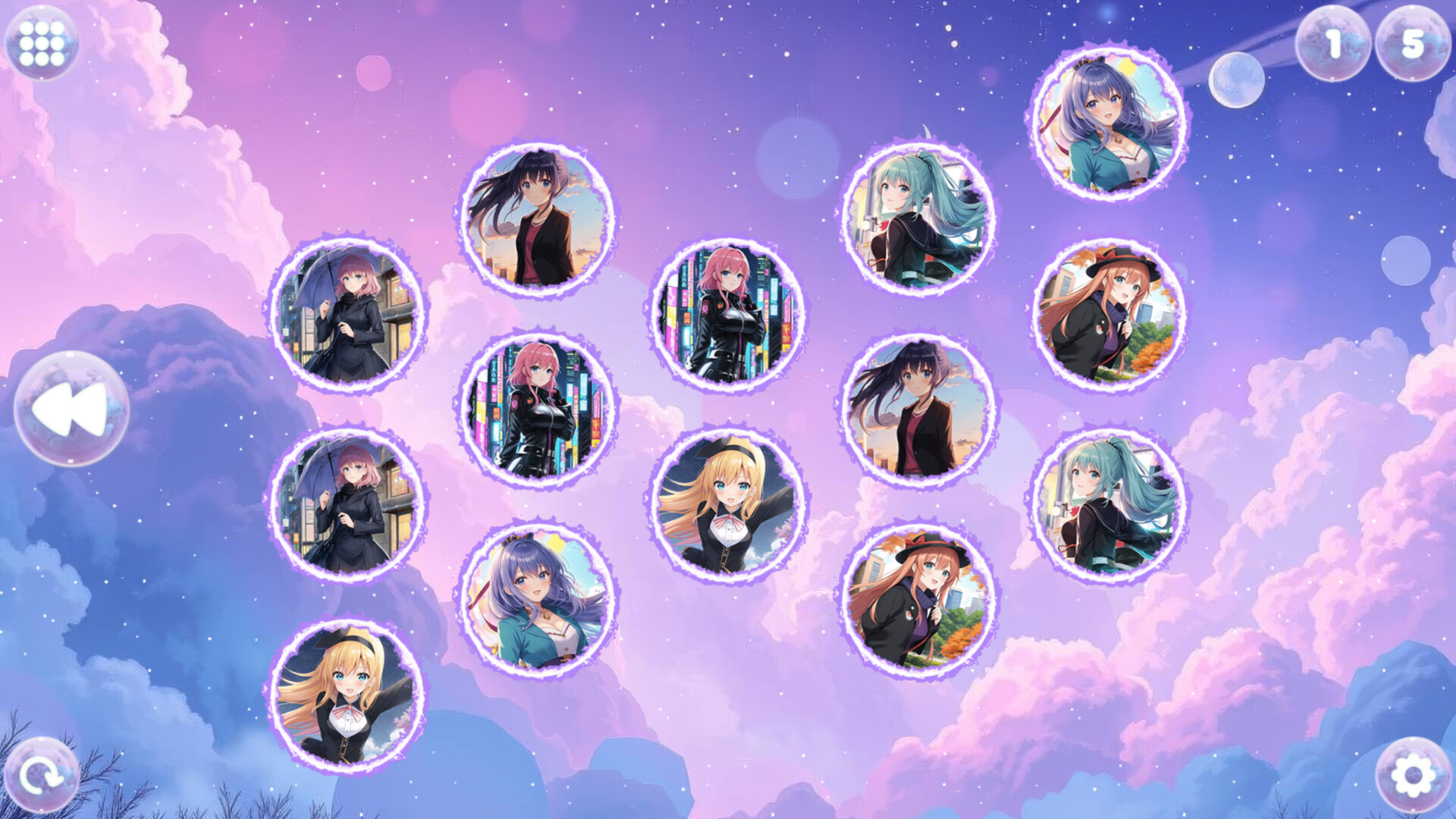 Anime Dream Match: Girls 2 screenshot 5