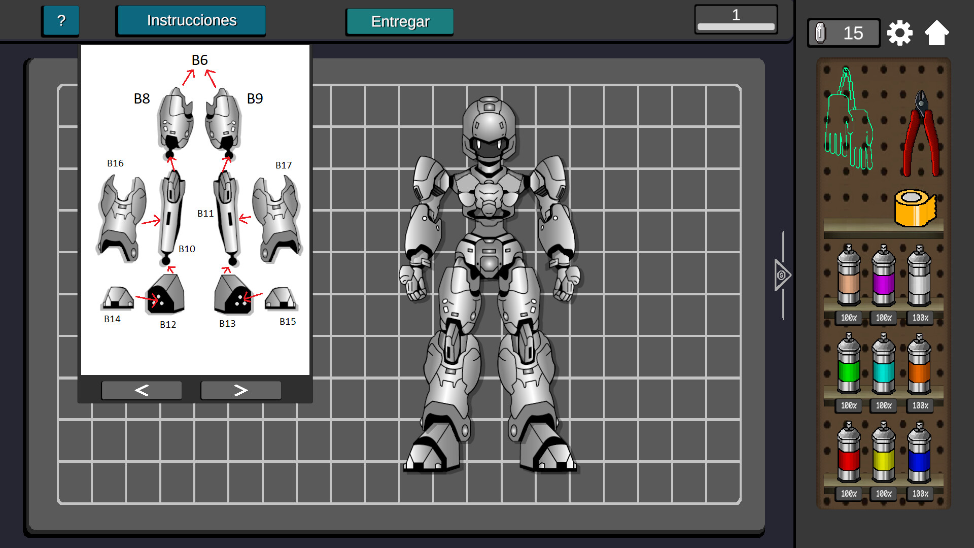 Mech Assembler: Model Kit builder Simulator screenshot 6