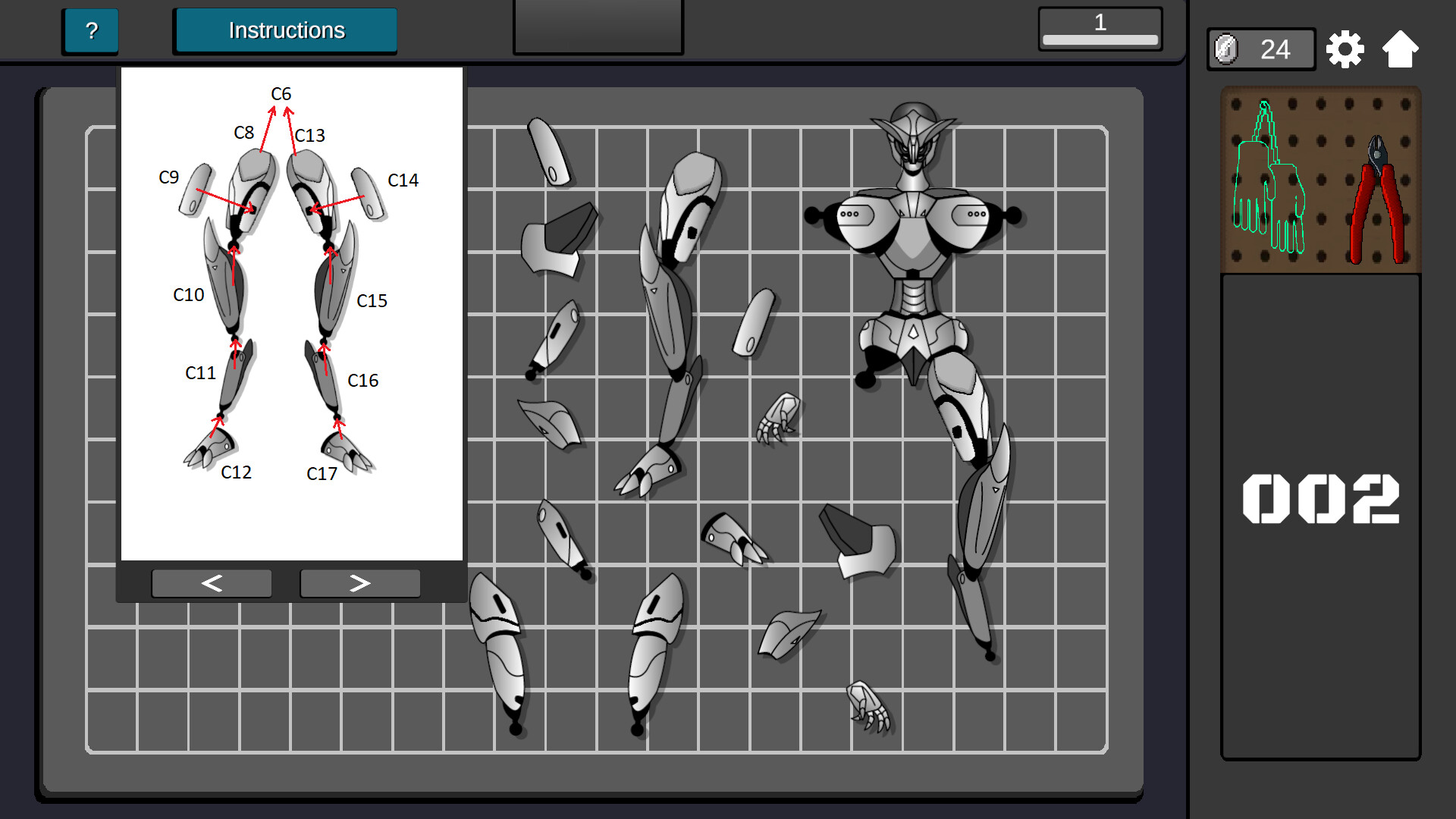 Mech Assembler: Model Kit builder Simulator screenshot 4