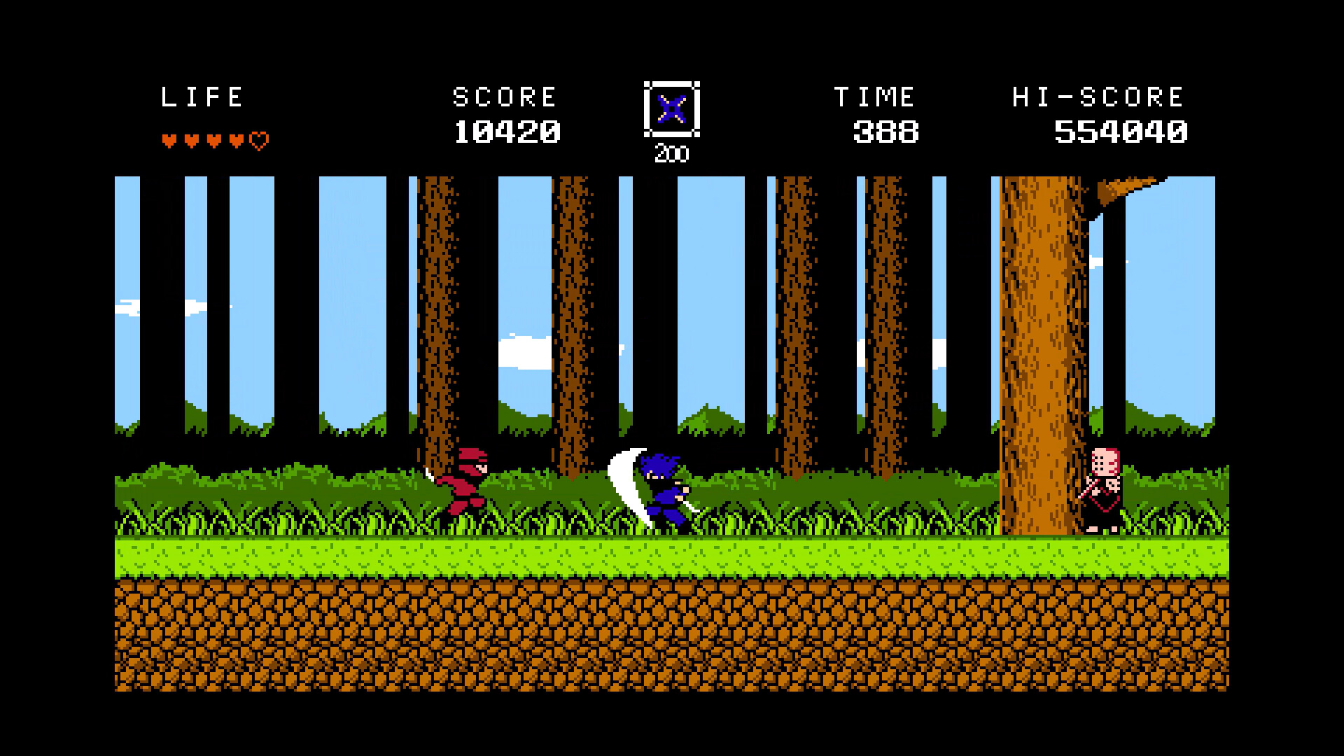 SUPER SHINOBI DEN screenshot 1