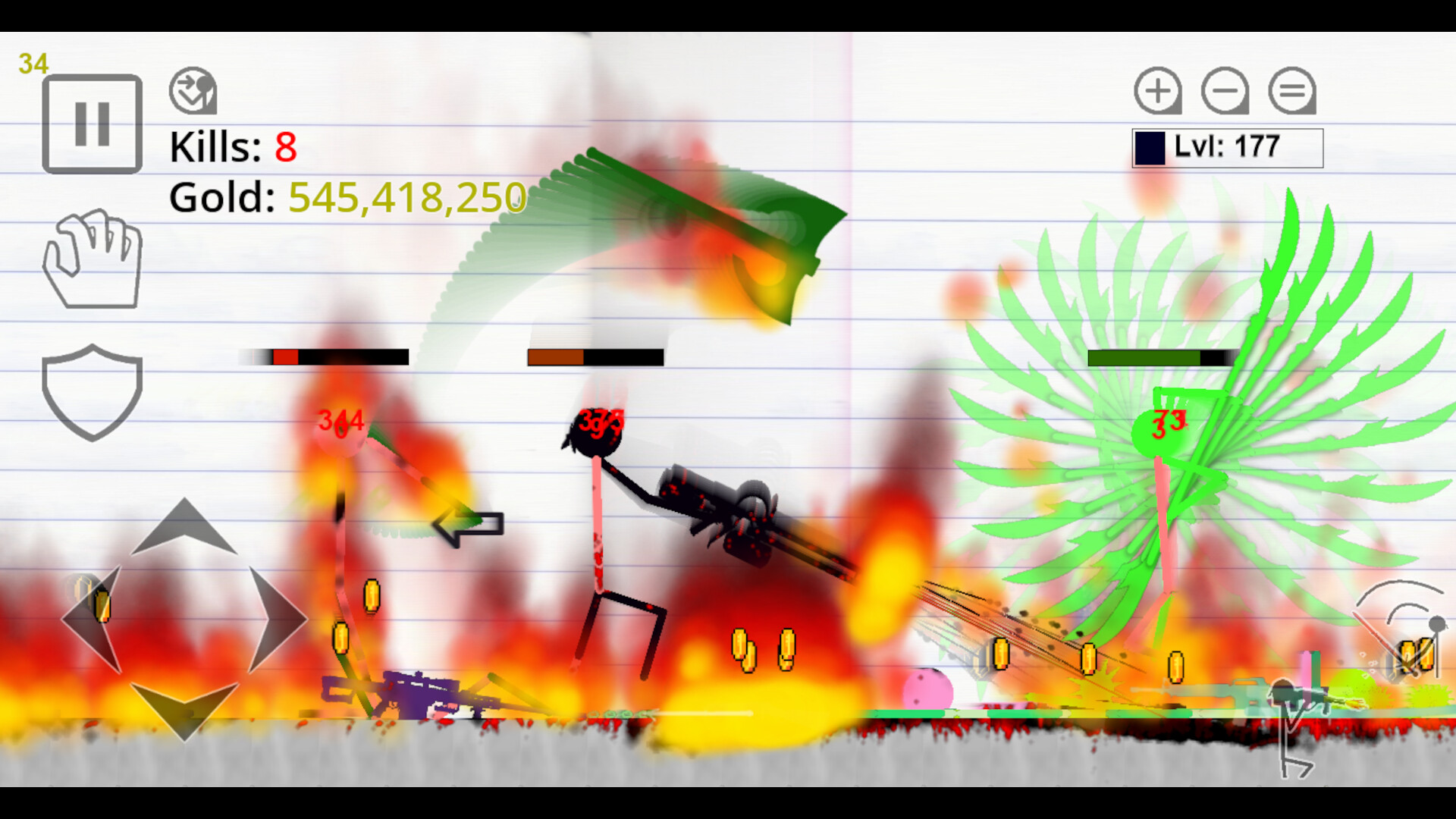 Stickman Physics Battle Arena screenshot 23