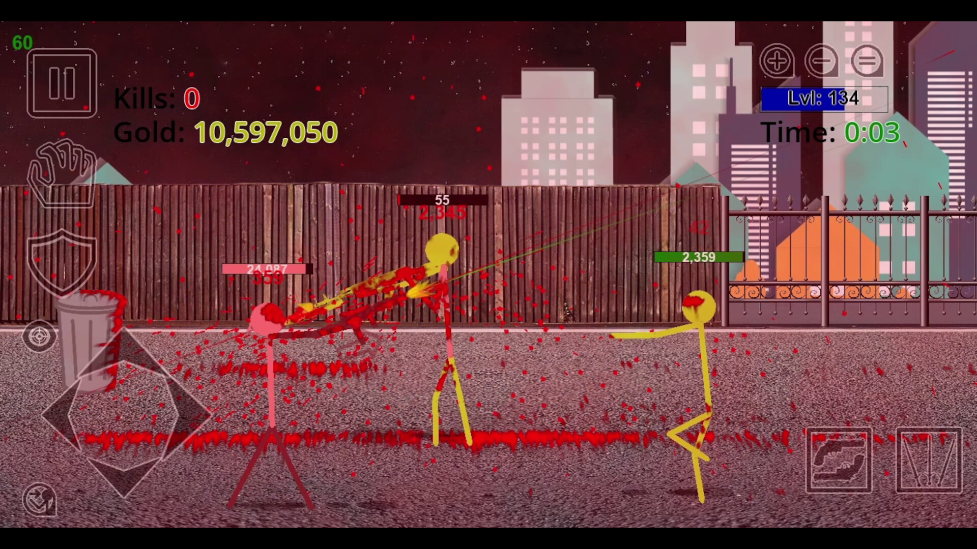 Stickman Physics Battle Arena screenshot 21