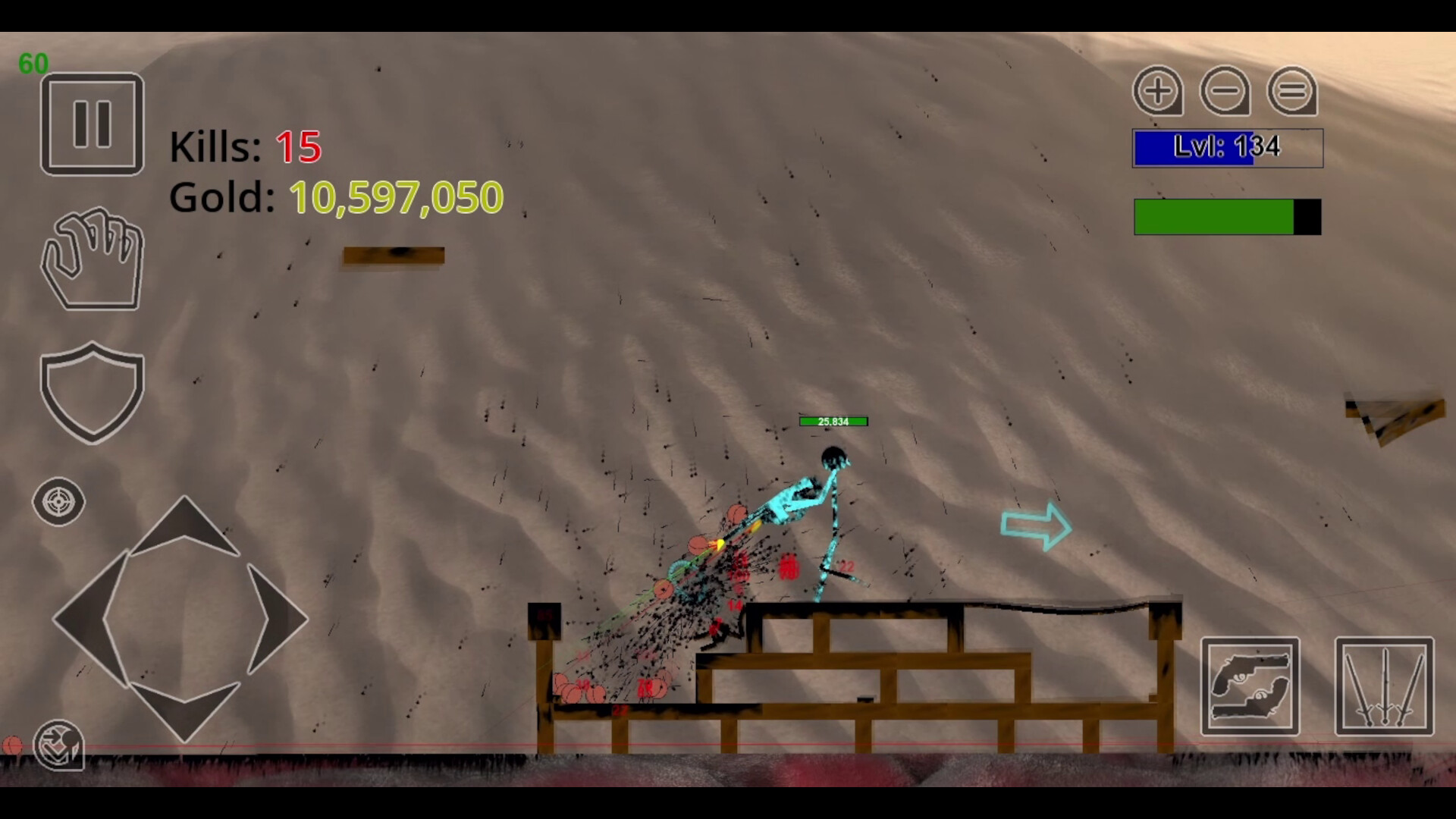 Stickman Physics Battle Arena screenshot 17