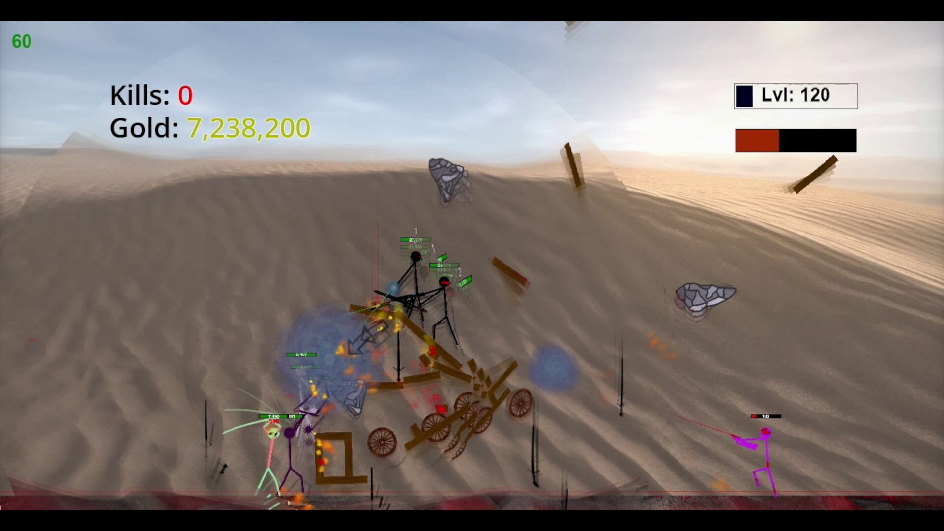 Stickman Physics Battle Arena screenshot 20