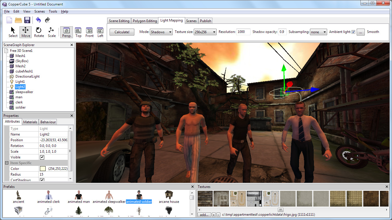 CopperCube 5 Game Engine screenshot 9