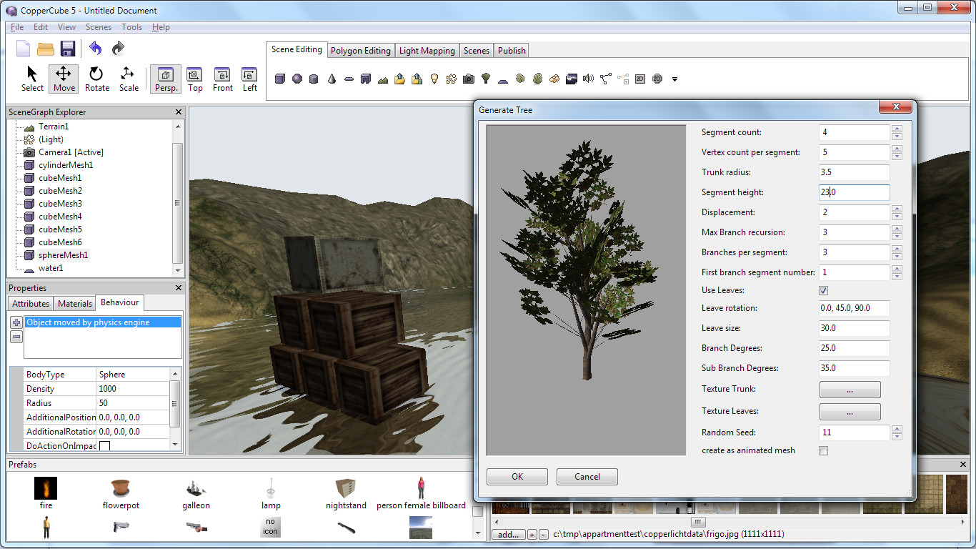 CopperCube 5 Game Engine screenshot 8