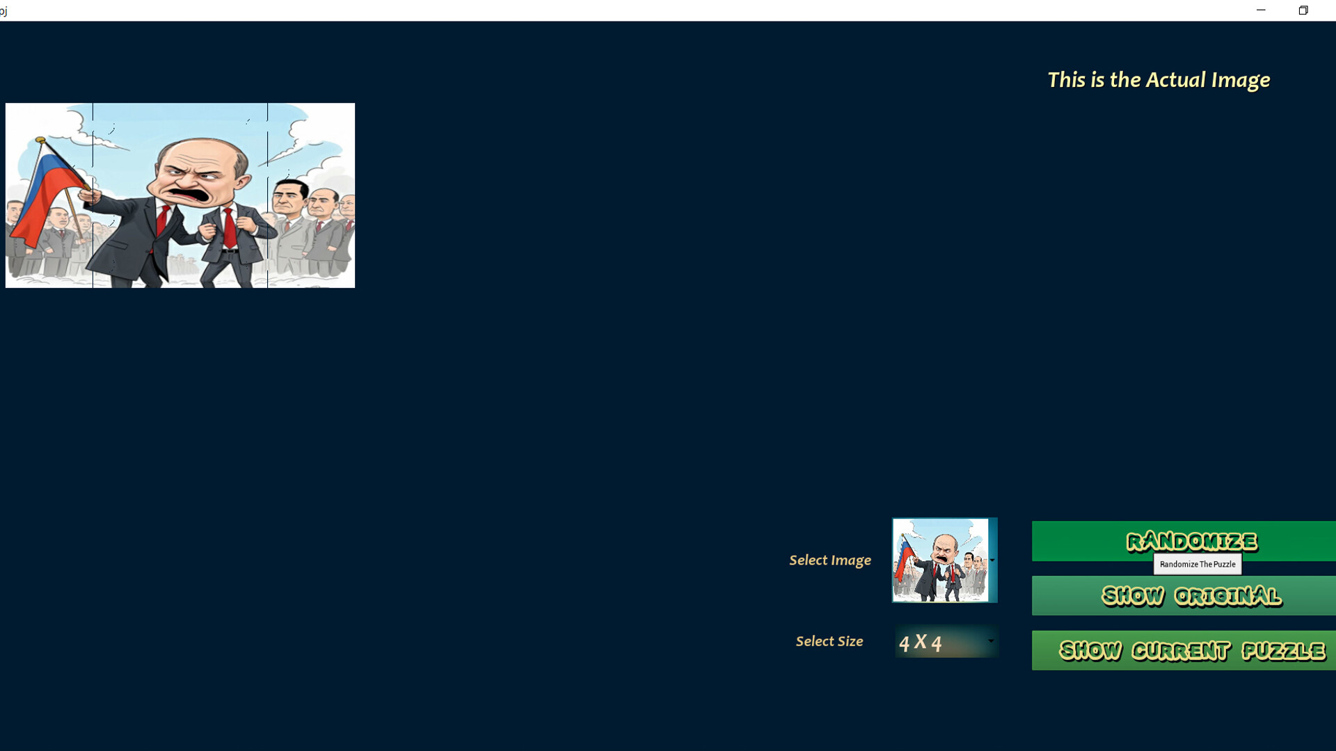 Putin Jigsaw screenshot 4