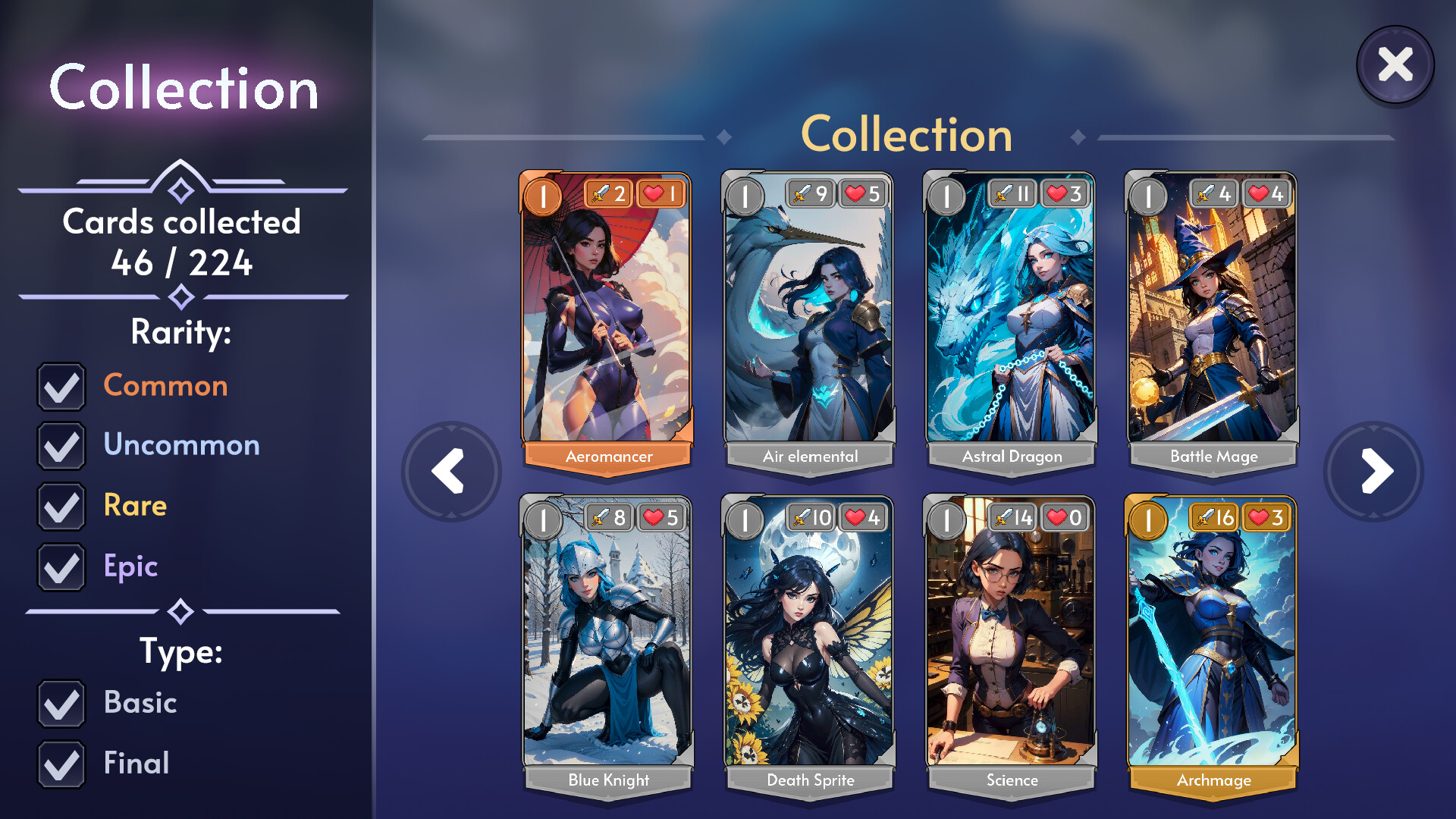 Harem of Lust: Battle Cards screenshot 11