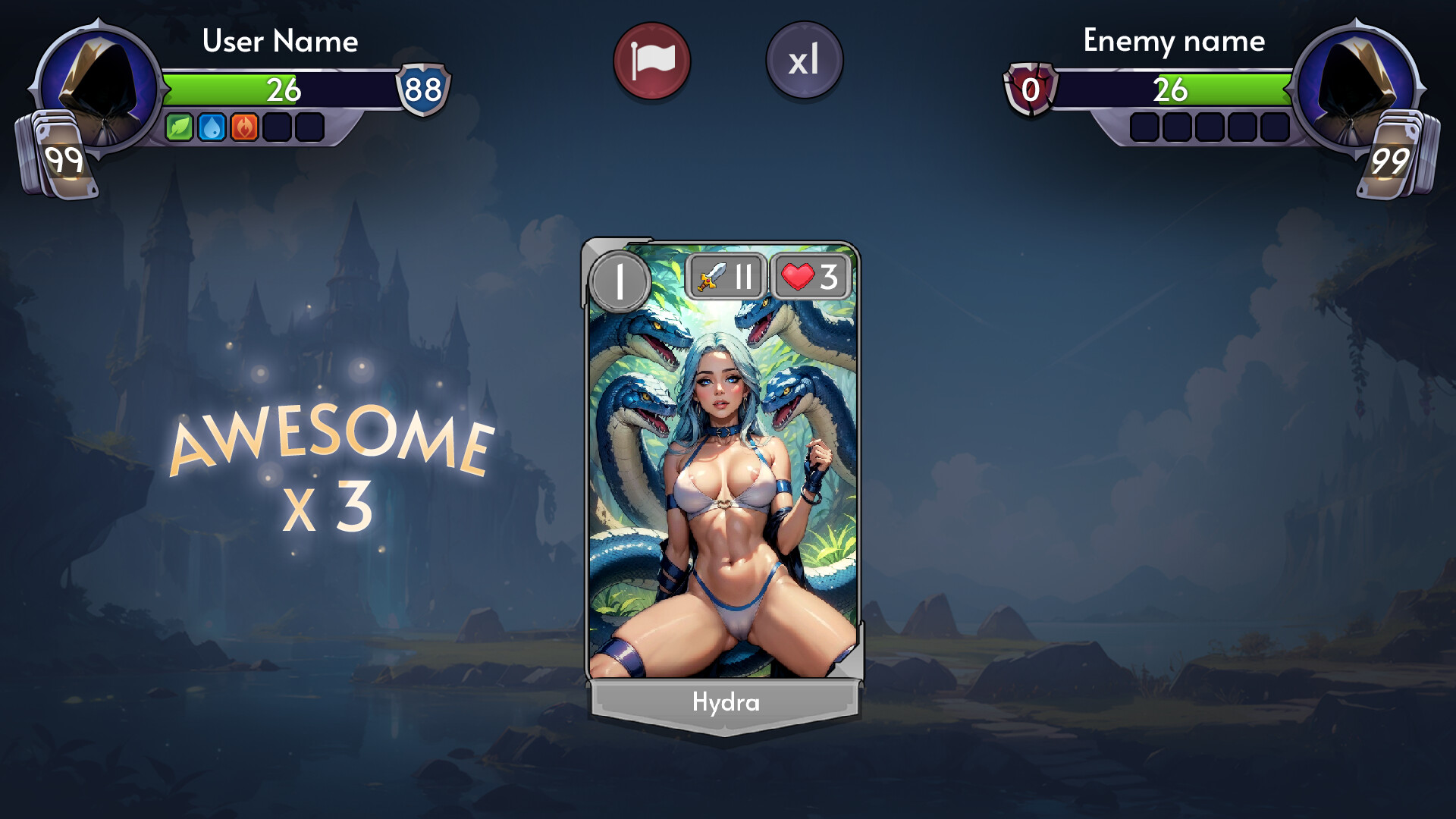 Harem of Lust: Battle Cards screenshot 5