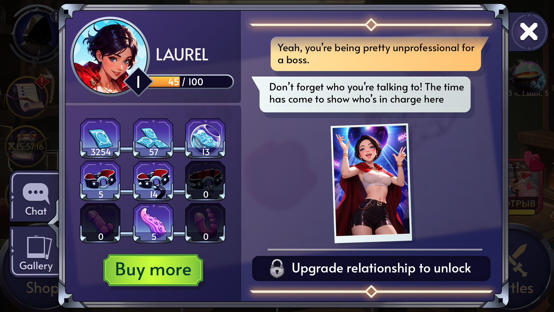 Harem of Lust: Battle Cards screenshot 8