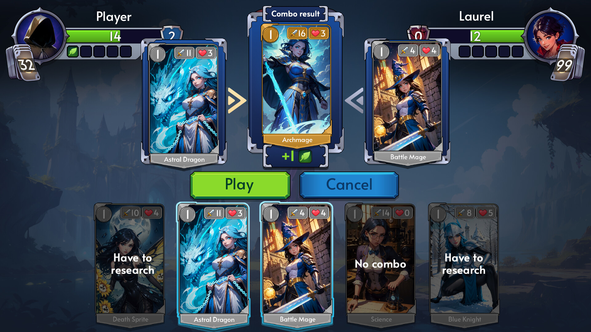 Harem of Lust: Battle Cards screenshot 12
