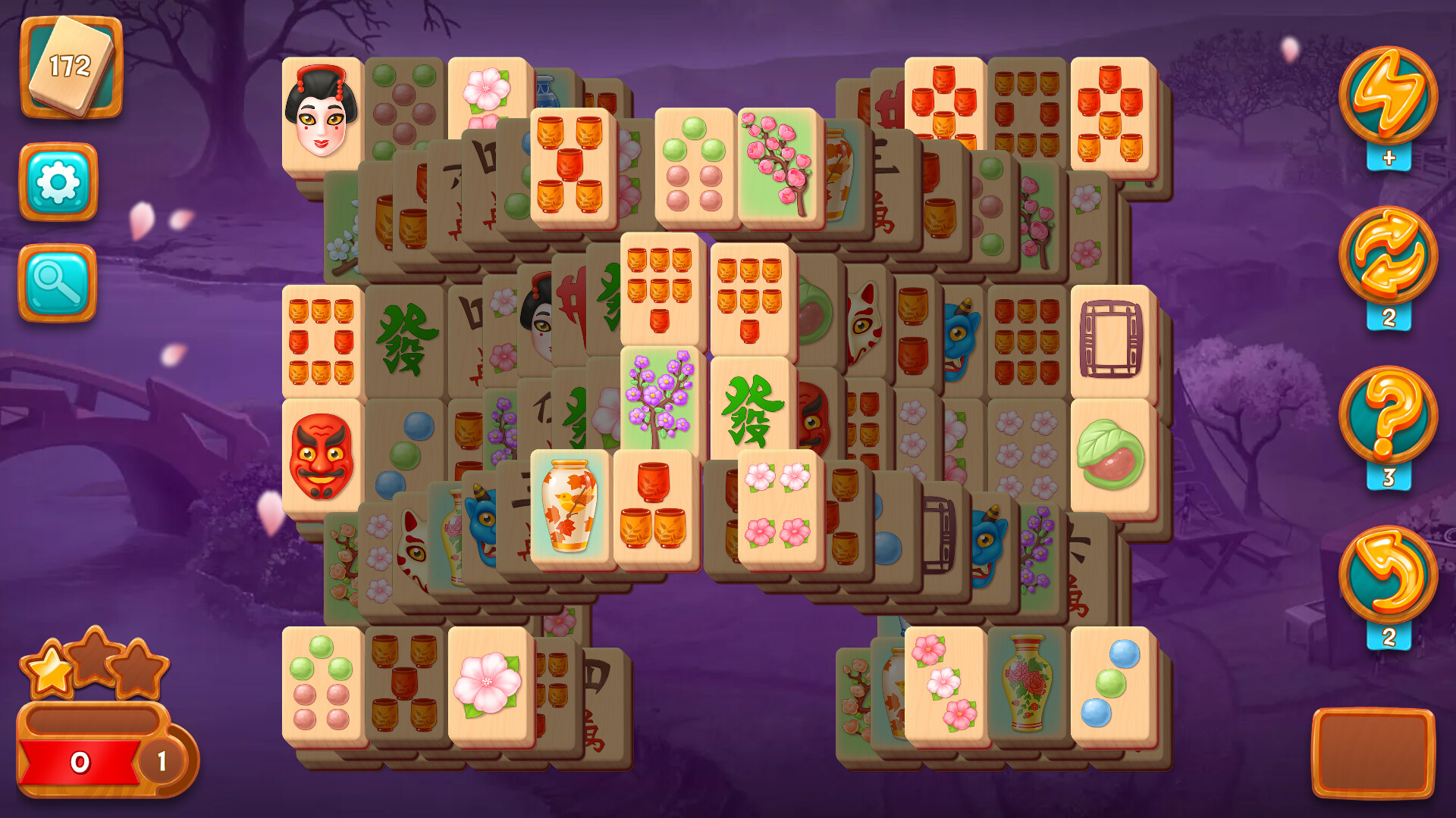 Mahjong Fest: Sakura Garden screenshot 14