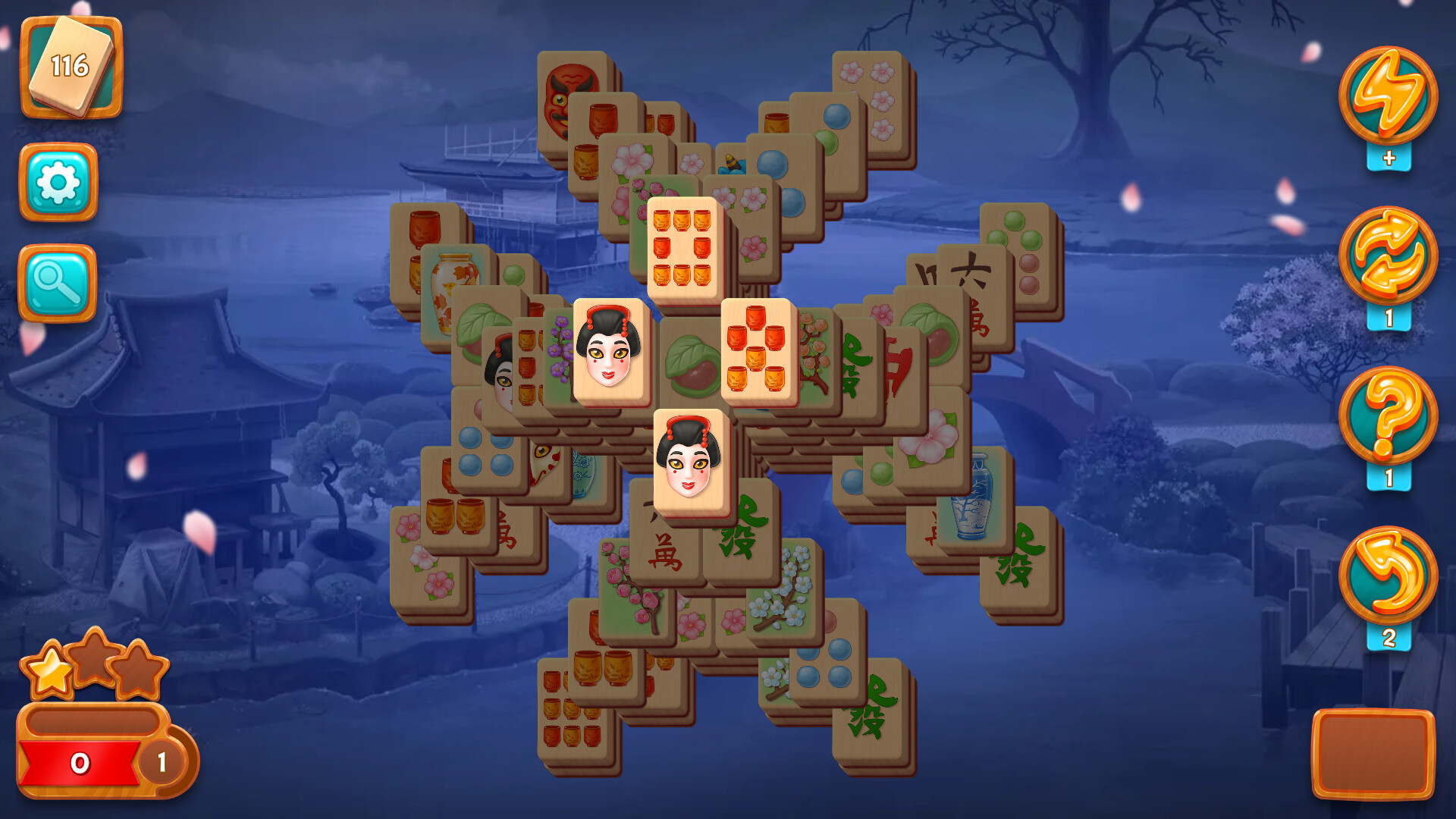 Mahjong Fest: Sakura Garden screenshot 17