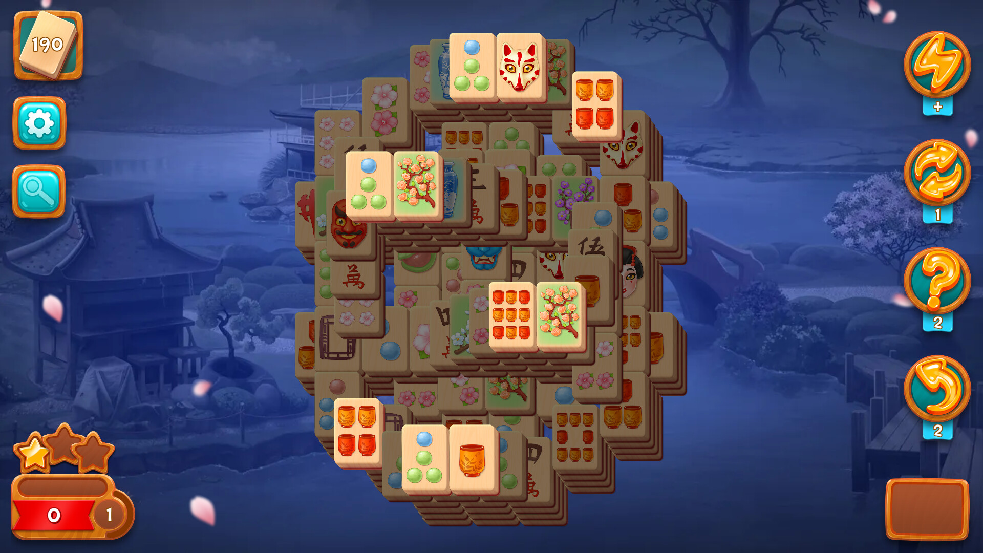 Mahjong Fest: Sakura Garden screenshot 6