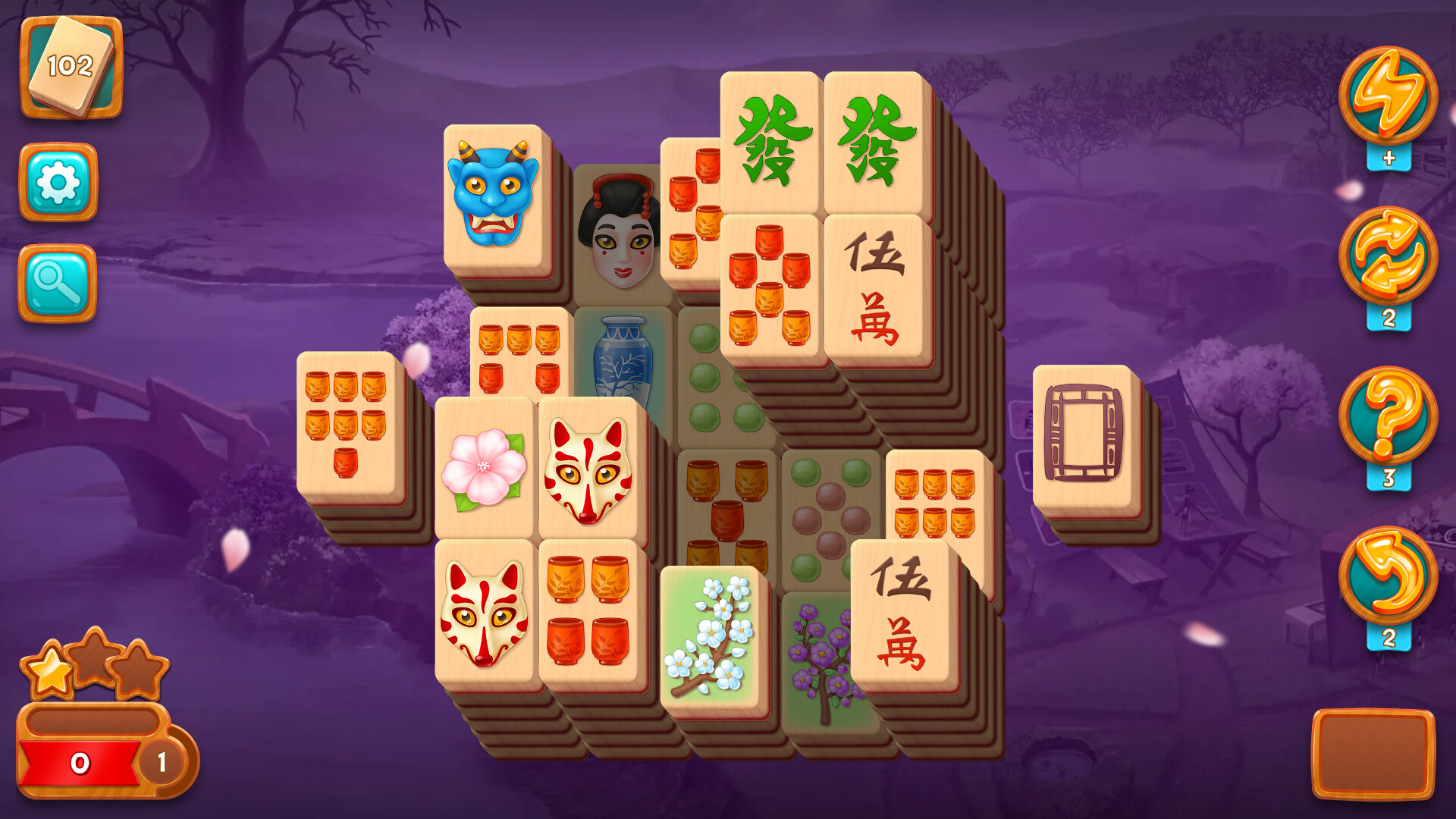 Mahjong Fest: Sakura Garden screenshot 16