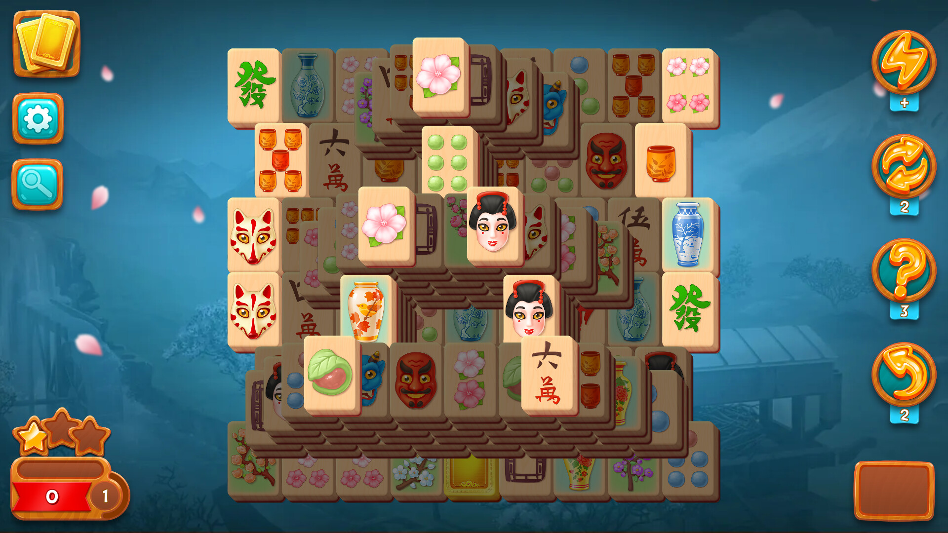 Mahjong Fest: Sakura Garden screenshot 5