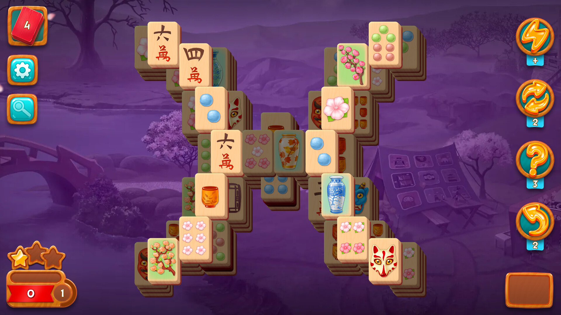 Mahjong Fest: Sakura Garden screenshot 12