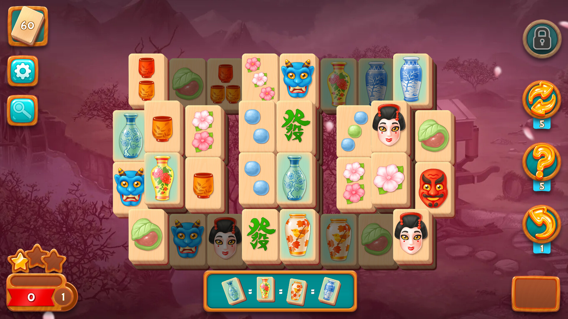 Mahjong Fest: Sakura Garden screenshot 11