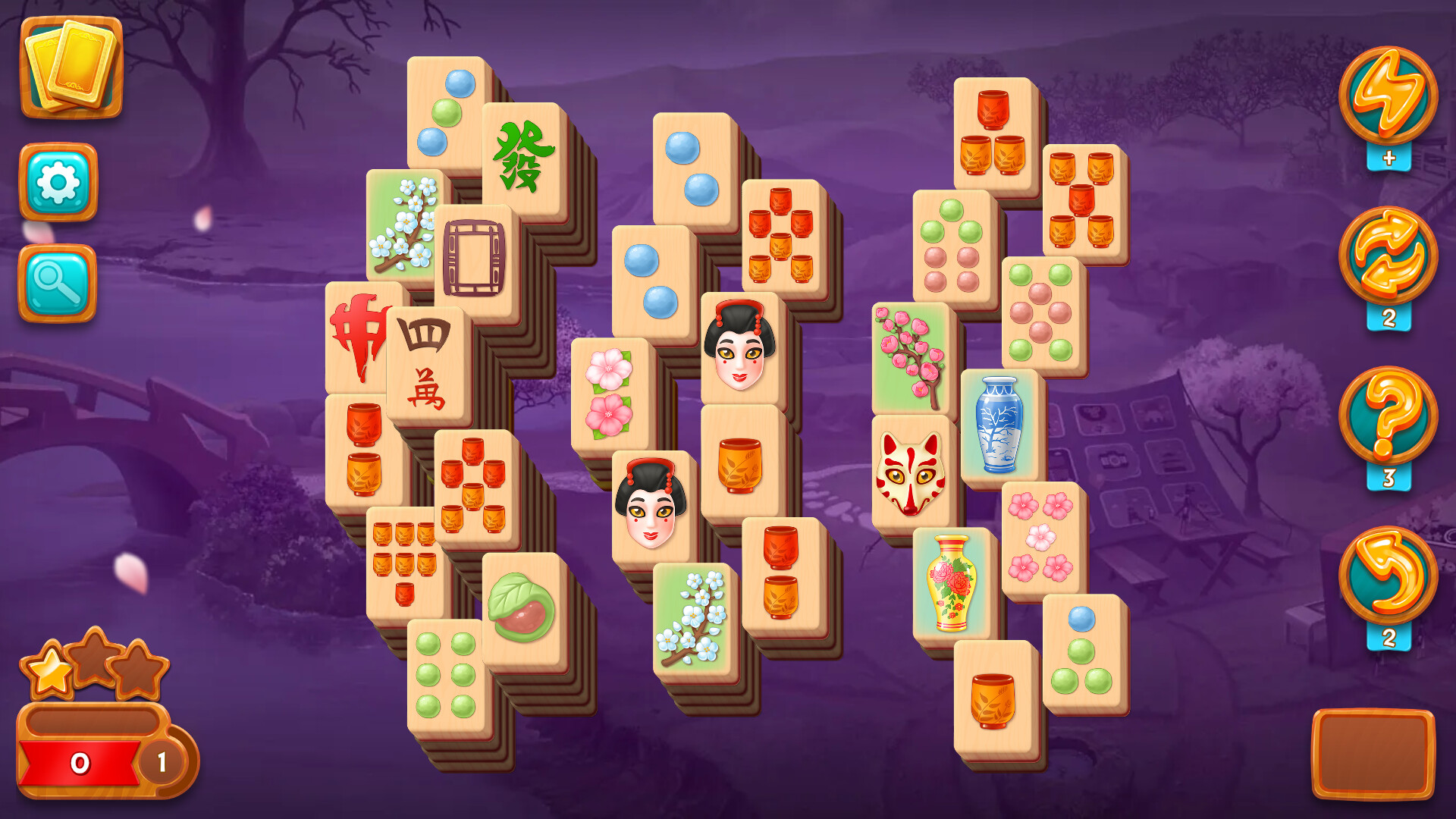 Mahjong Fest: Sakura Garden screenshot 13