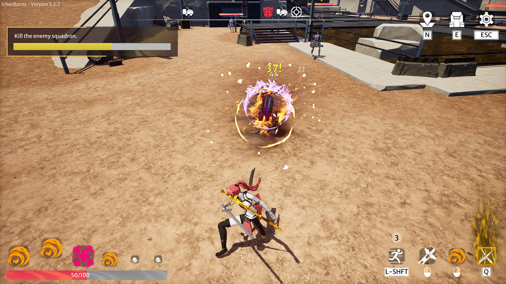 Ichor Burns screenshot 2