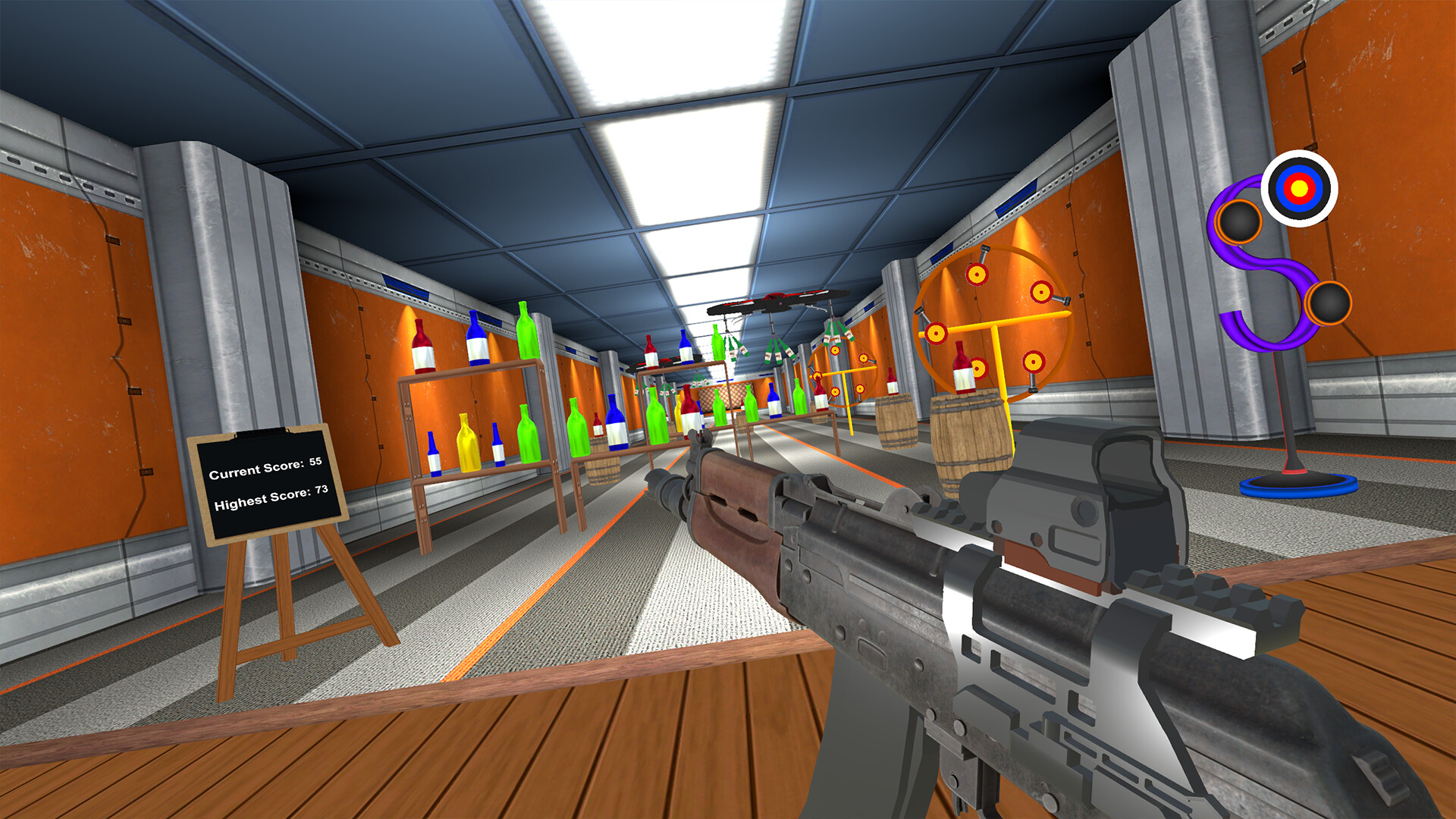 Gun Shooting Range Aim Master screenshot 2
