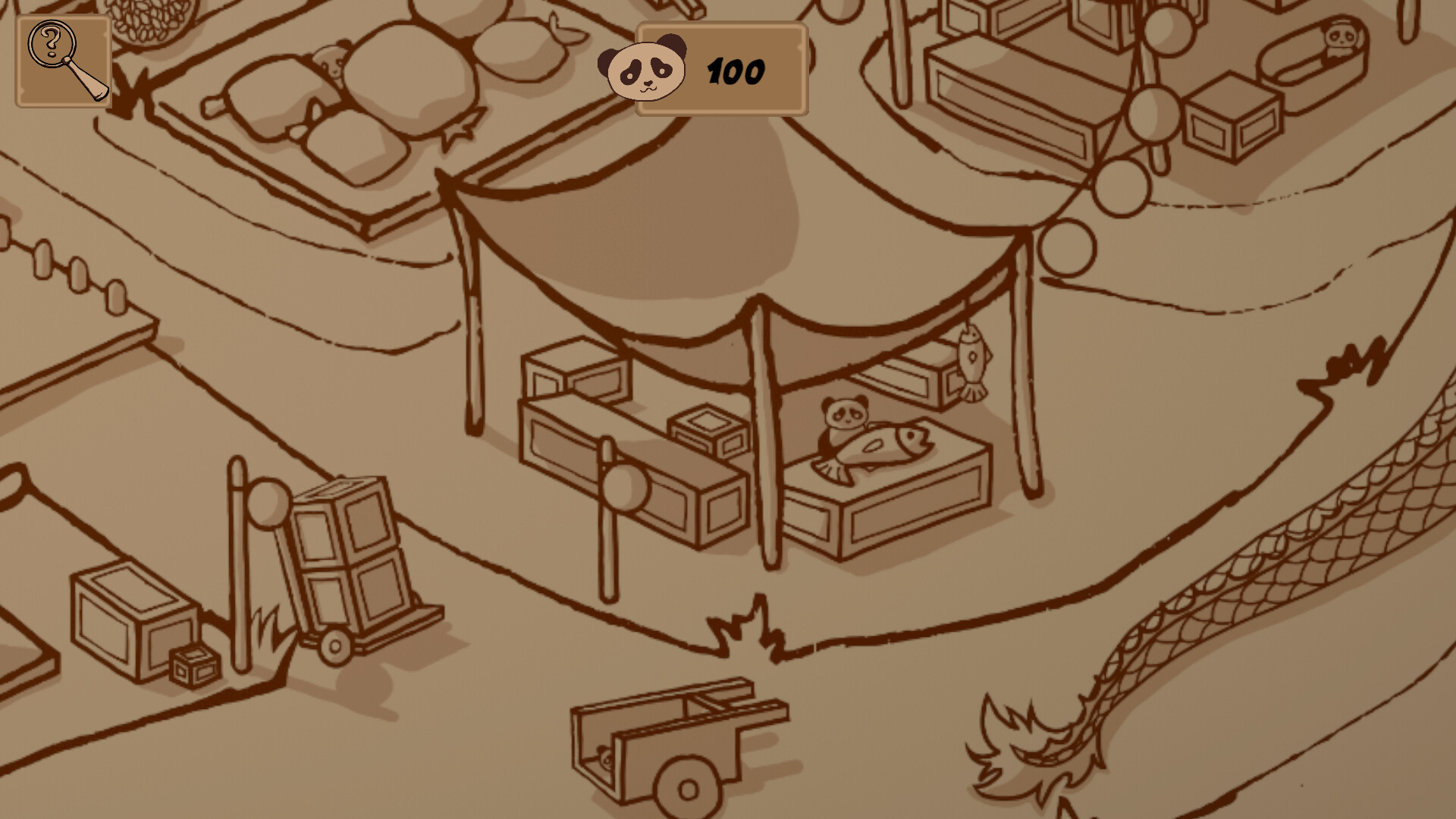 100 Hidden Pandas: Village screenshot 5