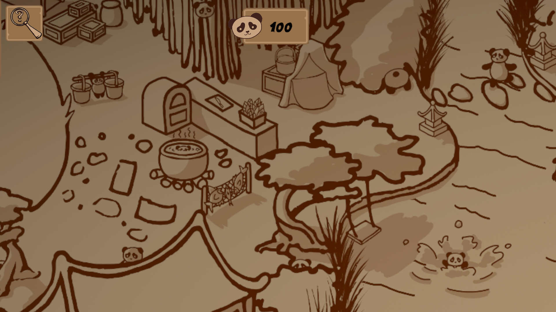 100 Hidden Pandas: Village screenshot 3