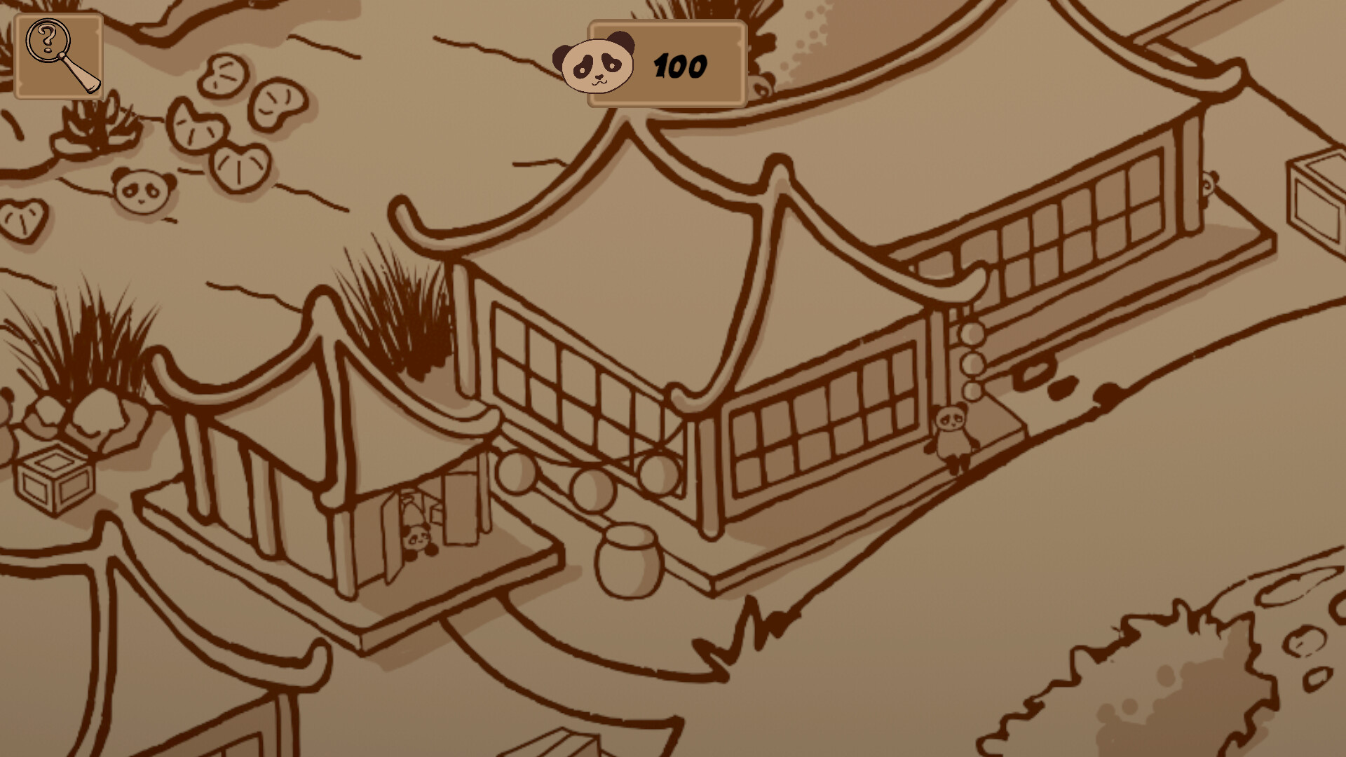 100 Hidden Pandas: Village screenshot 2