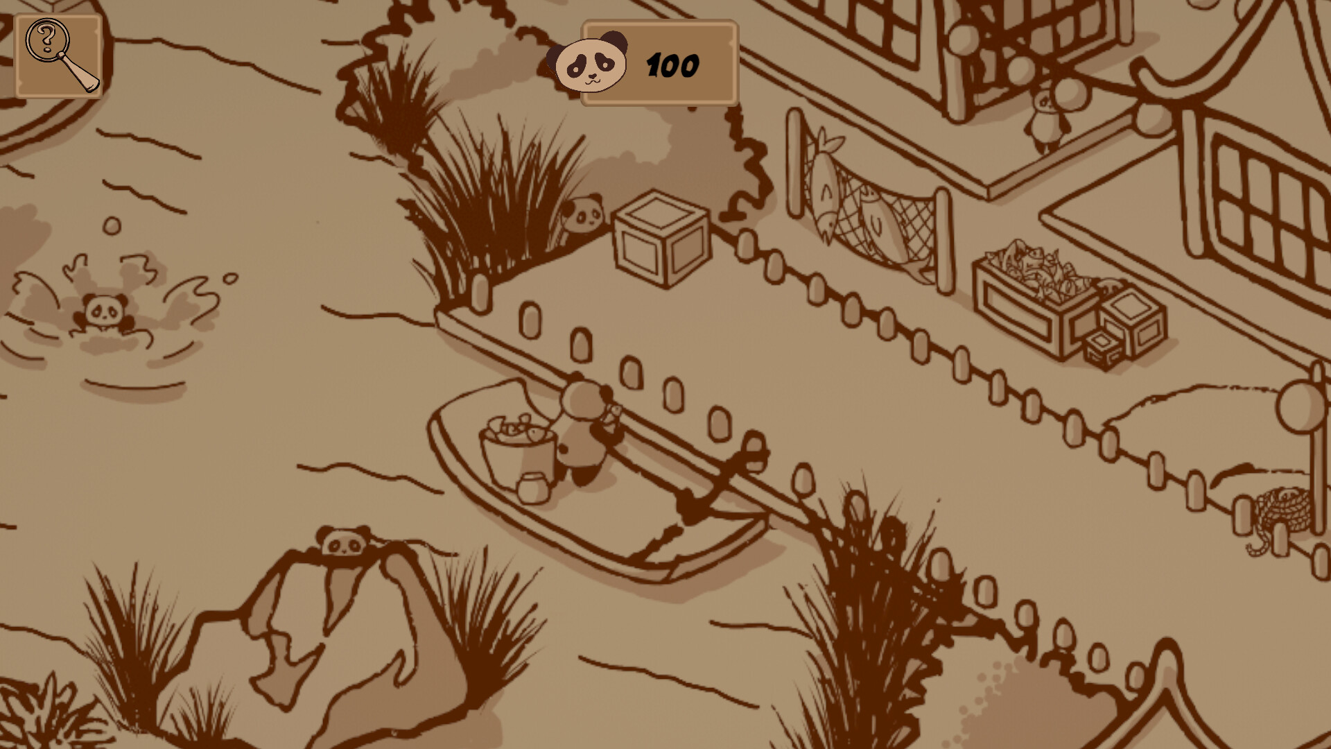 100 Hidden Pandas: Village screenshot 4