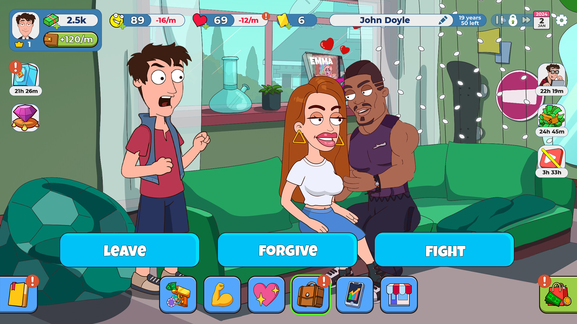 Idle Guy: Life Simulator games screenshot 1