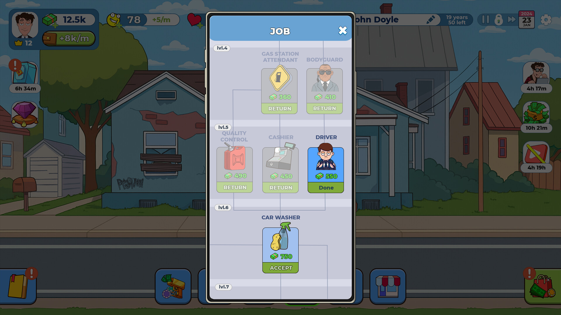 Idle Guy: Life Simulator games screenshot 5