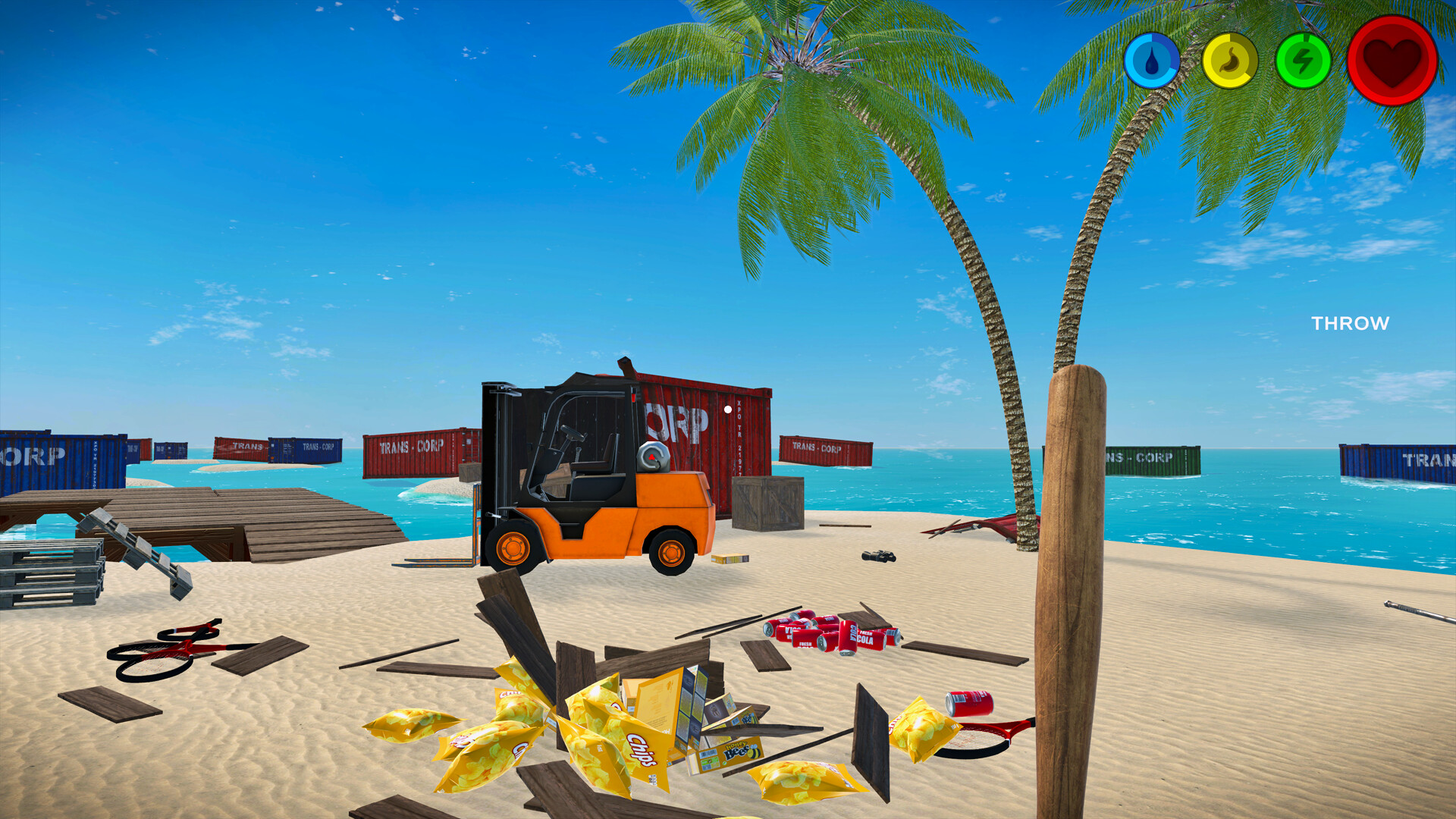 Blue Paradise: Joyful Survival screenshot 2